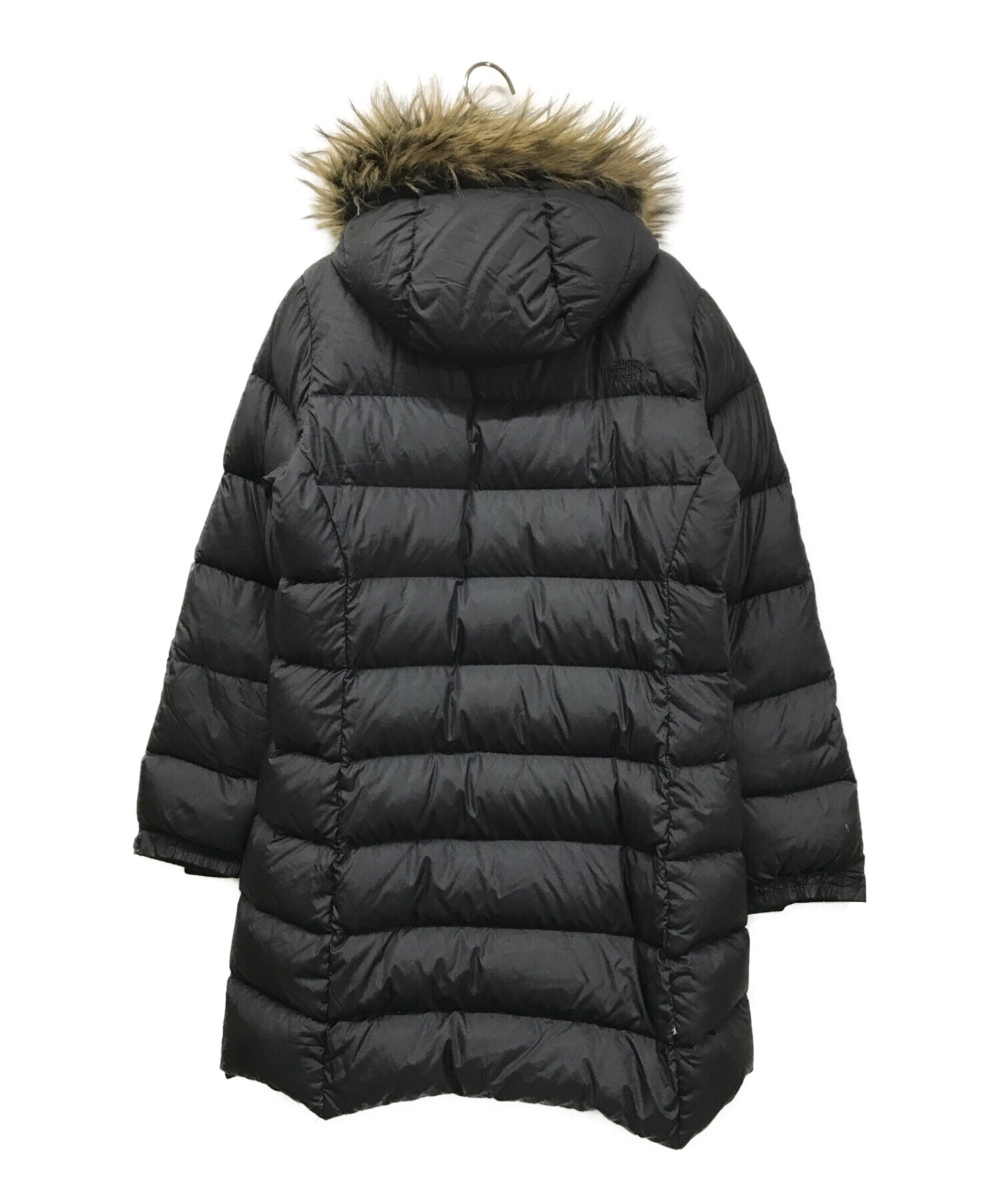 THE NORTH FACE (ザ ノース フェイス) Nuptse Long Coat　THE NORTH FACE　ザ ノース フェイス　ヌプシ　 ロングコート　NDW91633　 ブラック サイズ:L