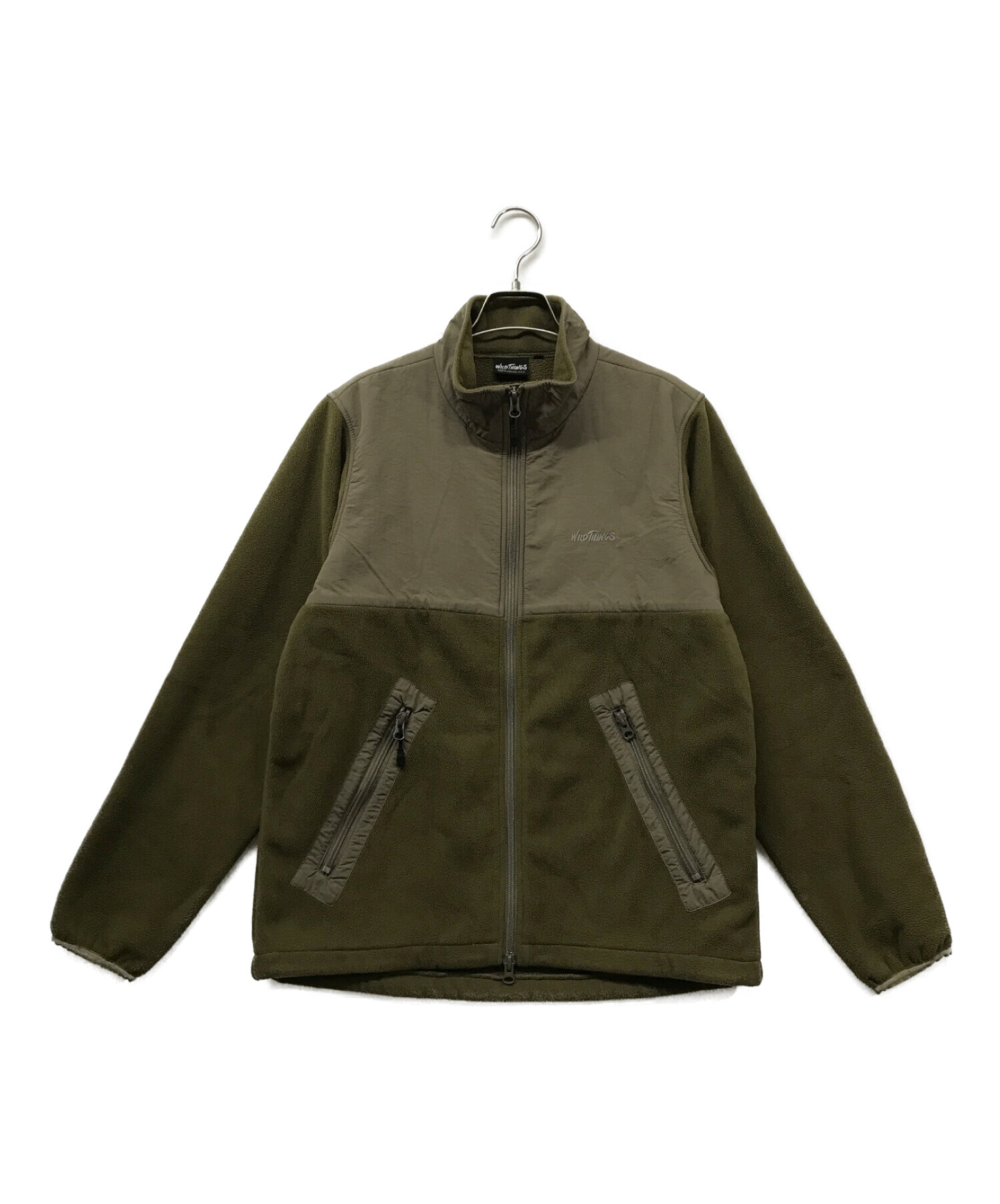 WILD THINGS (ワイルドシングス) POLARTEC WIND PRO JACKET WILD THINGS ワイルドシングス ポーラテック  WT19431N-BY カーキ サイズ:S