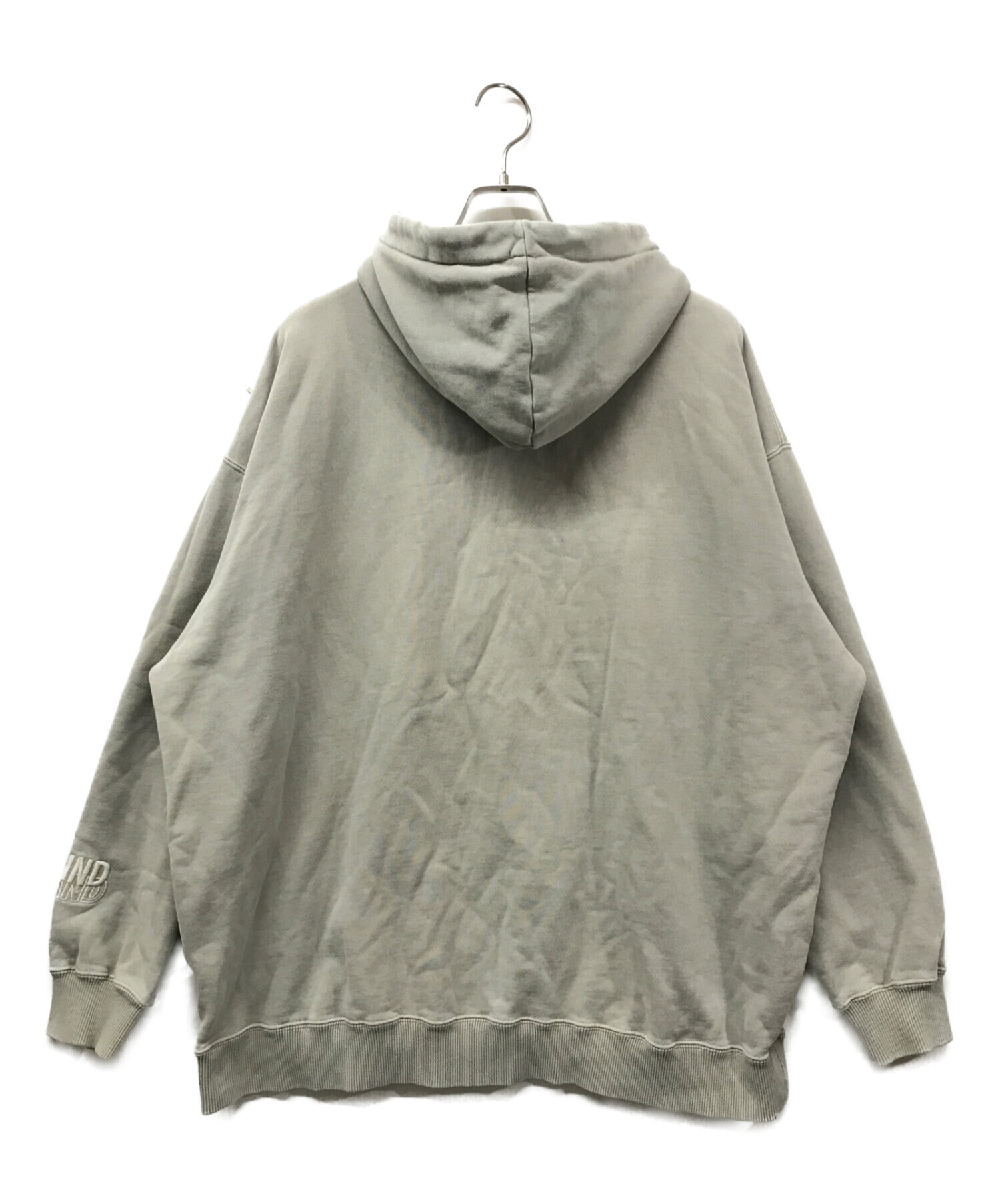 WIND AND SEA (ウィンダンシー) Pigment-Dye PullOver Hoodie WIND AND SEA ウィンダンシー  フェード加工 ピグメント加工 WDS-21S-TPS-01 グレー サイズ:XL