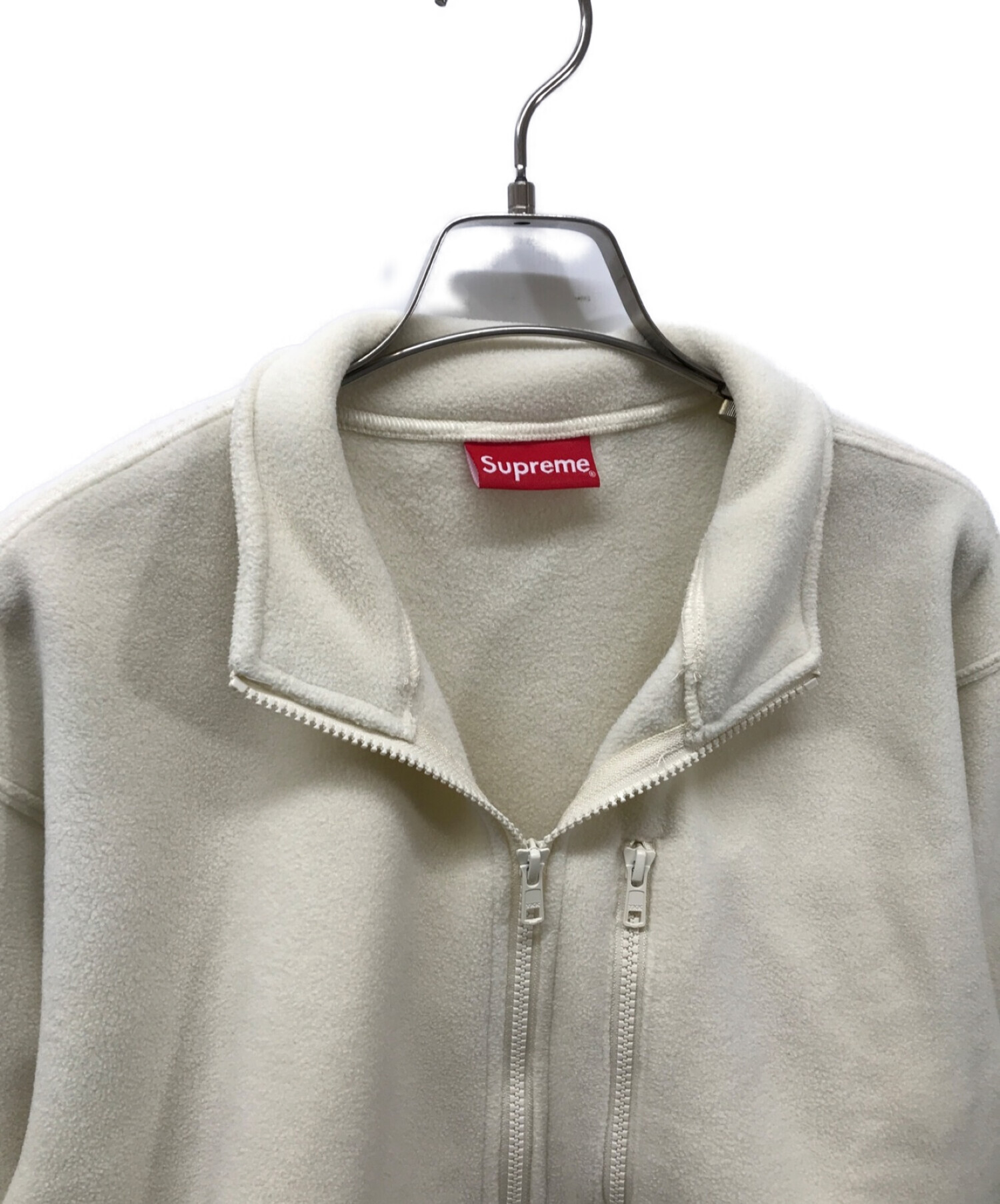 SUPREME (シュプリーム) 20FW Polartec Half Zip Pullove ポーラテックハーフジップフリースジャケット アイボリー  サイズ:S