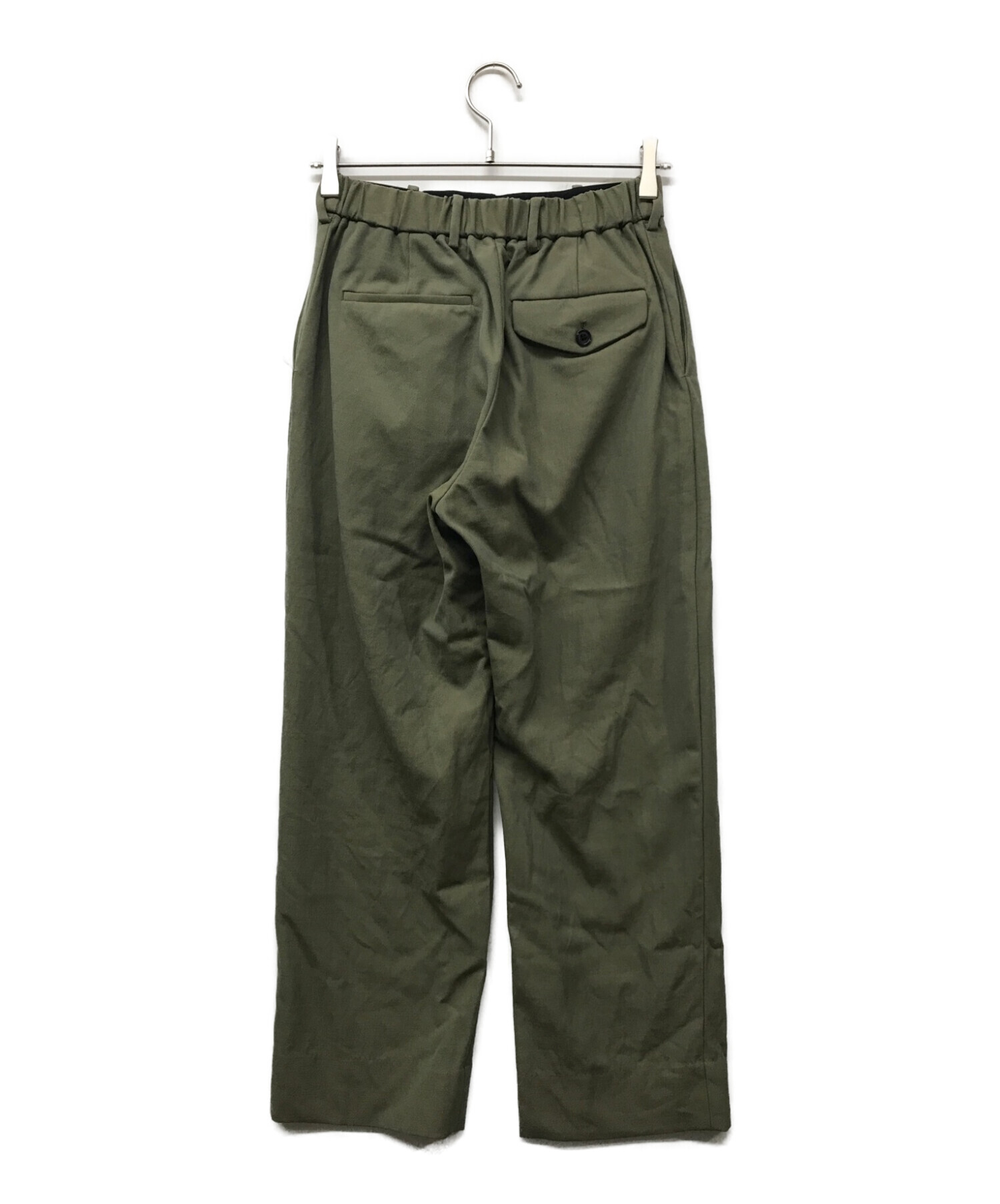 中古・古着通販】MARKAWARE (マーカウェア) FLAT FRONT TROUSERS