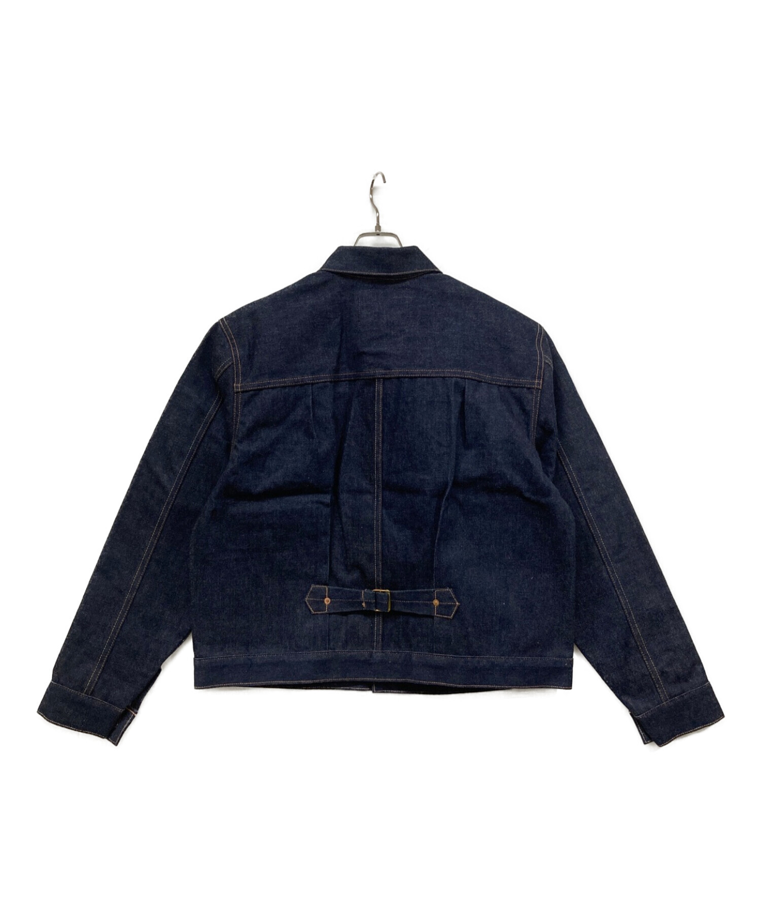 BONCOURA (ボンクラ) Type 1st Denim Jacket ファーストデニムジャケット リジッドデニム 1st型Gジャン 濃紺  Tバッグ イケ綿デニム レプリカデニム インディゴ サイズ:36