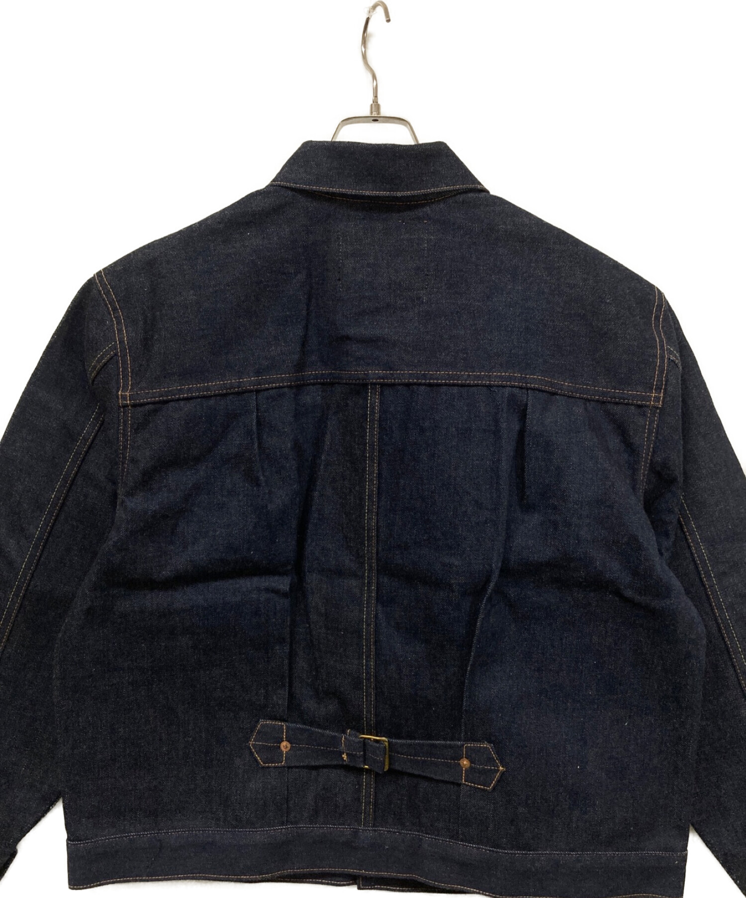 BONCOURA (ボンクラ) Type 1st Denim Jacket ファーストデニムジャケット リジッドデニム 1st型Gジャン 濃紺  Tバッグ イケ綿デニム レプリカデニム インディゴ サイズ:36