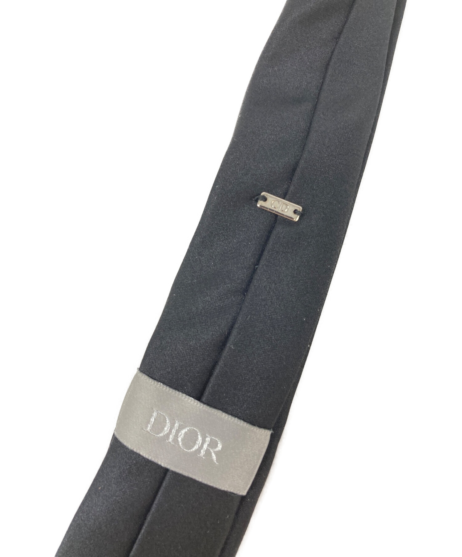 Dior (ディオール) DIOR ナロータイ BEE ネクタイ シルク ブラック サイズ:下記参照