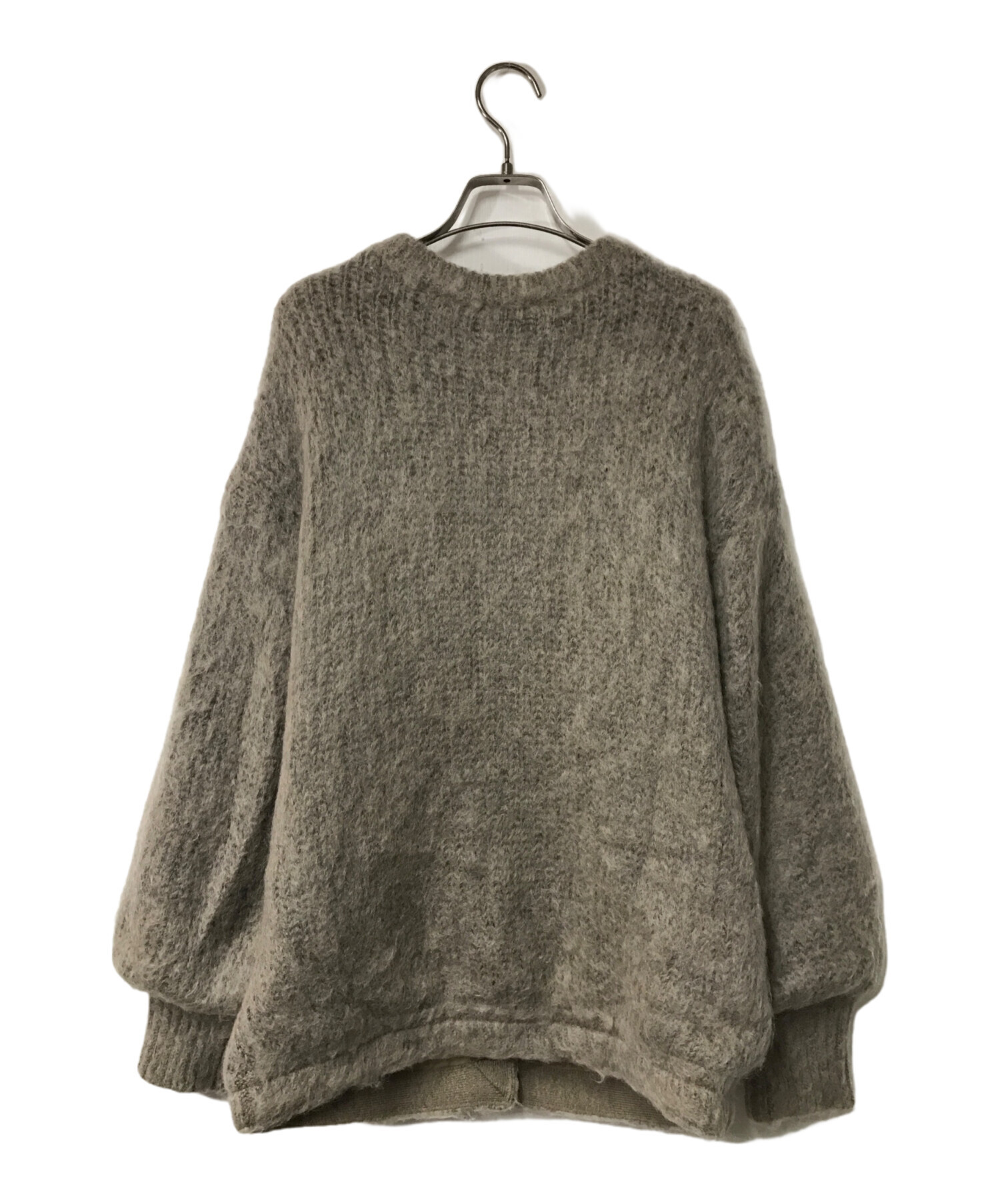 中古・古着通販】AMERI (アメリ) 2WAY MOHAIR SHAGGY KNIT/モヘヤシャギーニット/01220131030 ブラウン  サイズ:F｜ブランド・古着通販 トレファク公式【TREFAC FASHION】スマホサイト