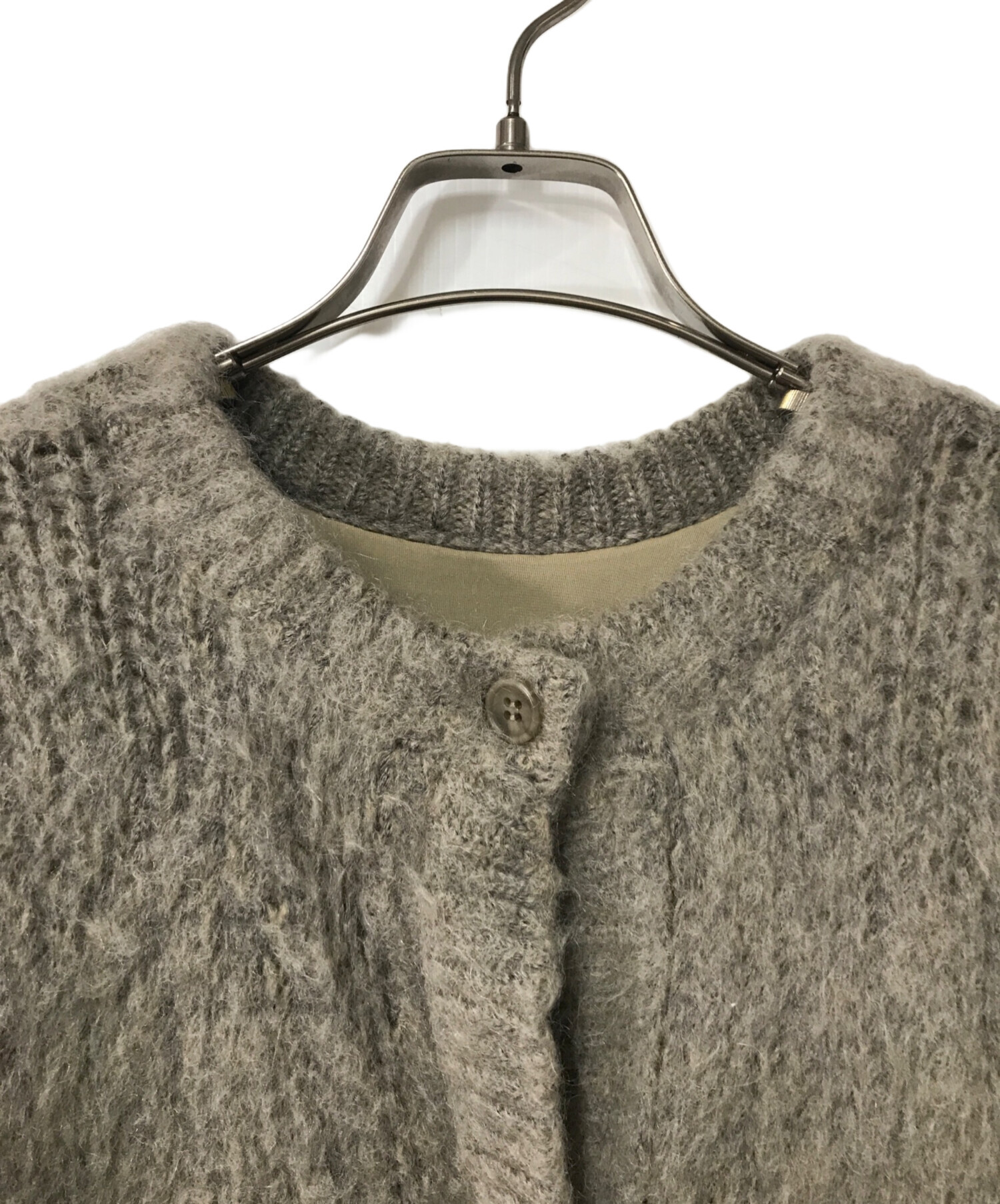 中古・古着通販】AMERI (アメリ) 2WAY MOHAIR SHAGGY KNIT/モヘヤシャギーニット/01220131030 ブラウン  サイズ:F｜ブランド・古着通販 トレファク公式【TREFAC FASHION】スマホサイト