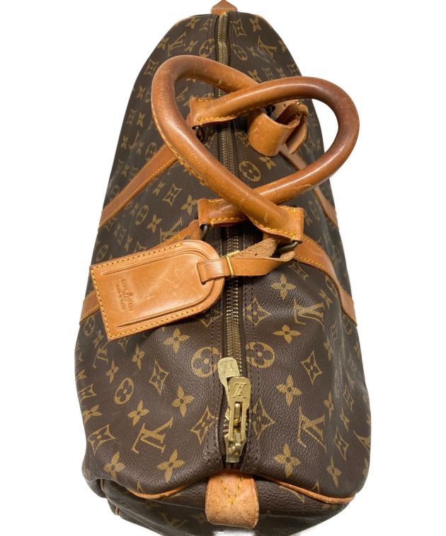 本物 ルイヴィトン LOUIS VUITTON LV キーポルバンドリエール 60 モノグラム ボストンバッグ ハンドバッグ ブラウン M41412