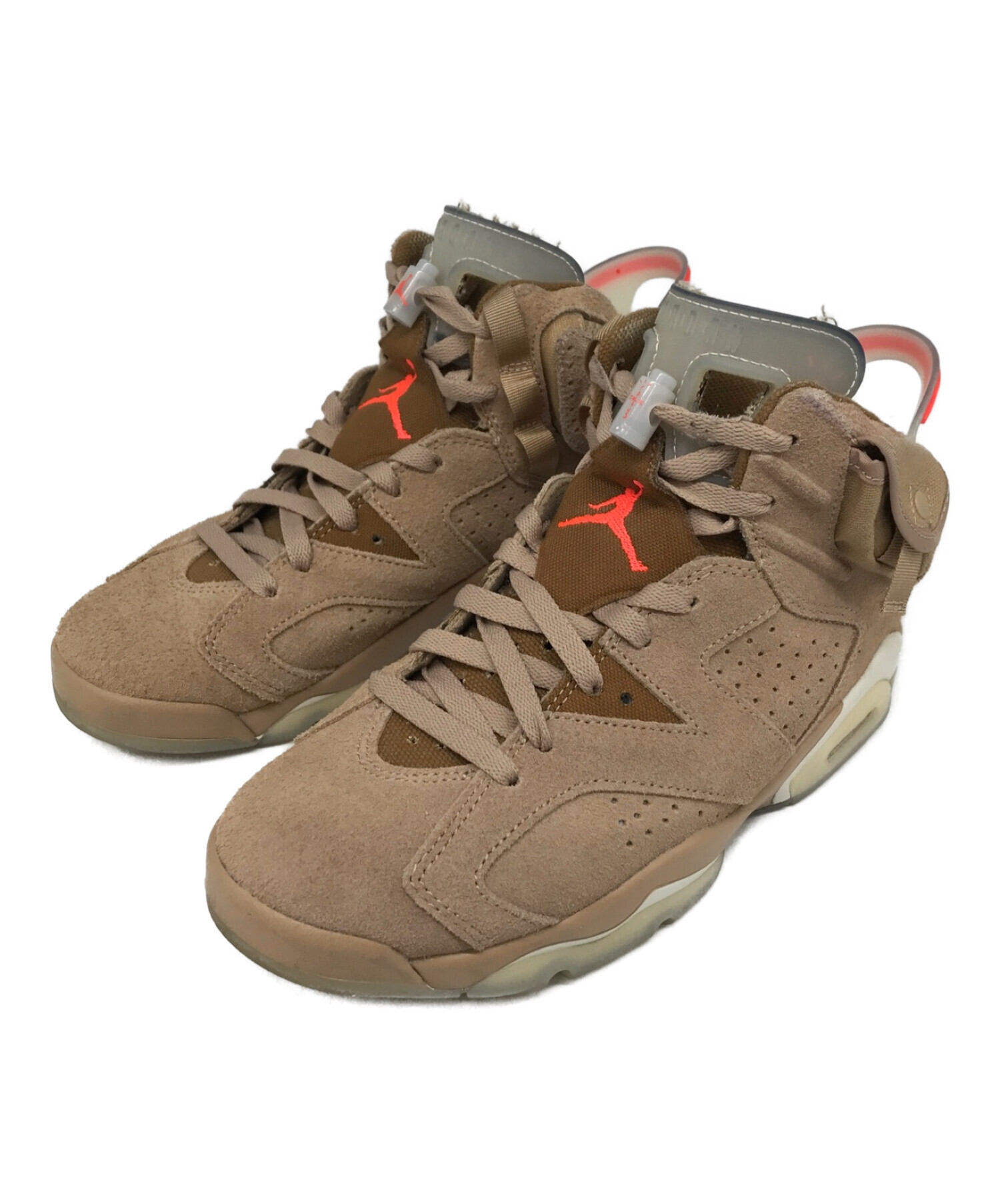 中古・古着通販】NIKE Travis Scott (トラヴィス スコット) AIR JORDAN 6 RETRO British Khaki エアジョーダン  6 レトロ スぺシャル DH0690-200 British Khaki サイズ:25.5cm｜ブランド・古着通販 トレファク公式【TREFAC  FASHION】スマホサイト