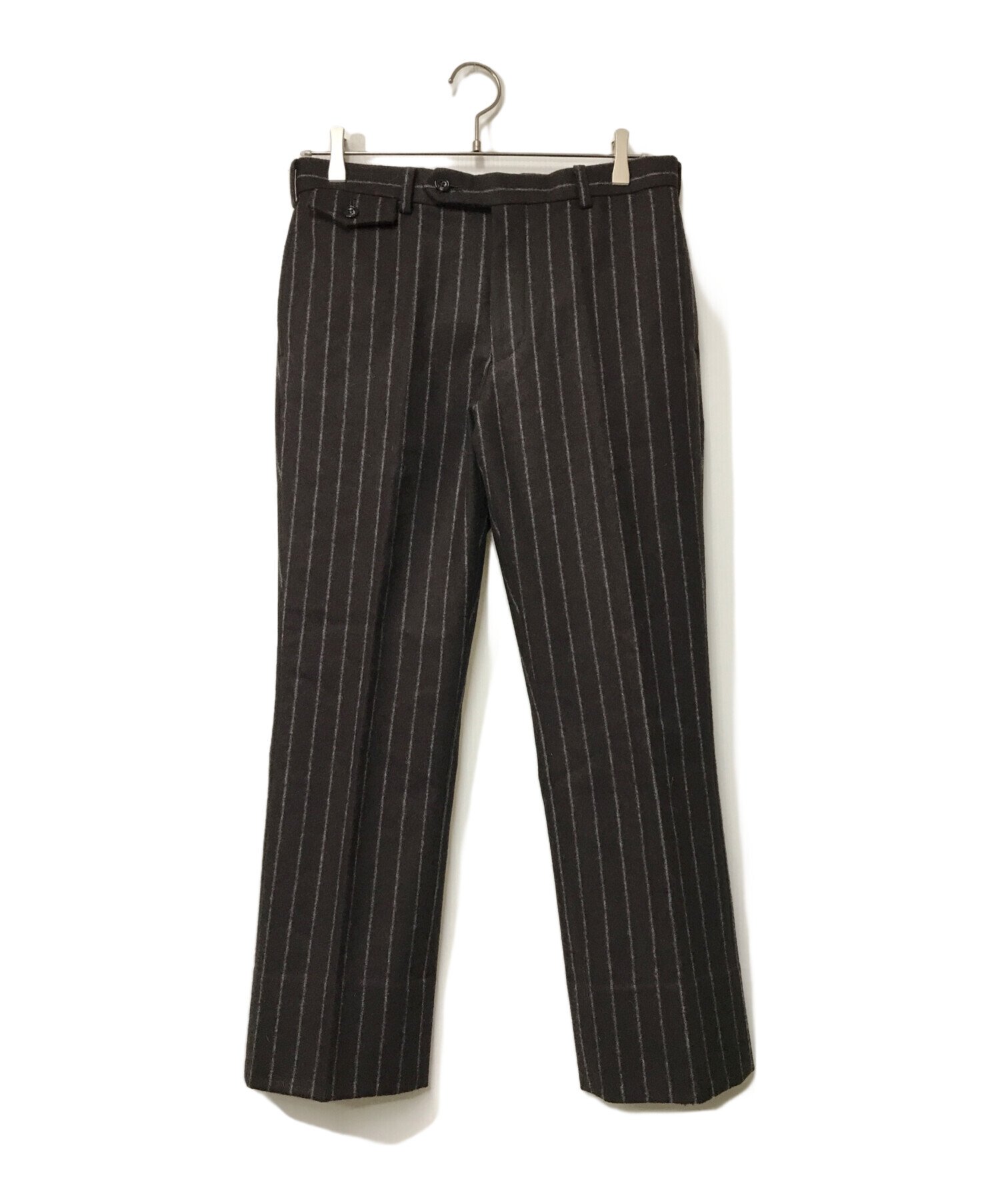 中古・古着通販】JOHN LAWRENCE SULLIVAN SLIM TROUSERS スリムトラウザーズ JOHN LAWRENCE  SULLIVAN ジョンローレンスサリバン ウールスラックス ストライプ 日本製 2B003-0118-09｜ブランド・古着通販  トレファク公式【TREFAC FASHION】スマホサイト