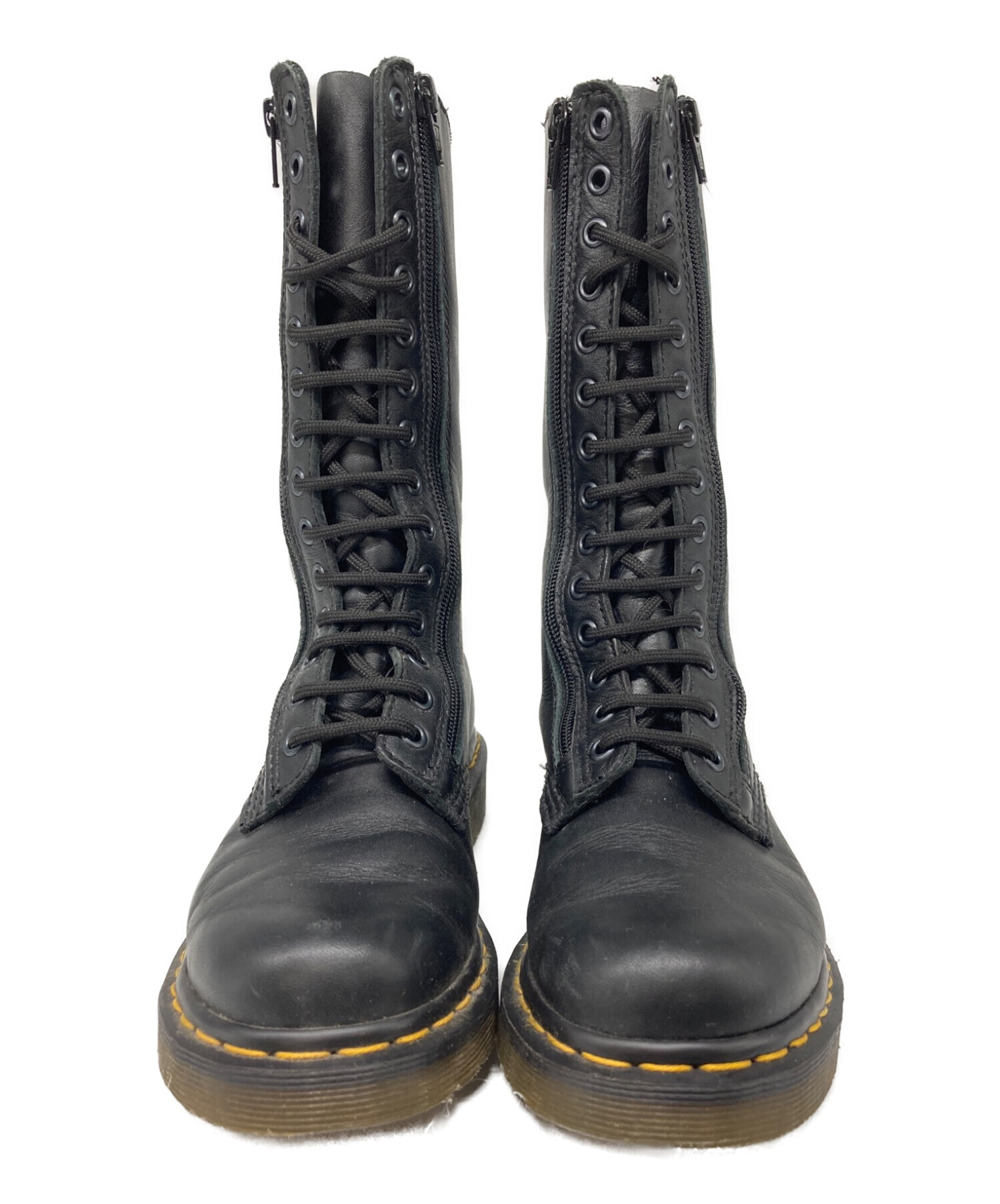 Dr.Martens (ドクターマーチン) 14ホールブーツ　Dr.Martens　ドクターマーチン　 ブラック サイズ:UK4