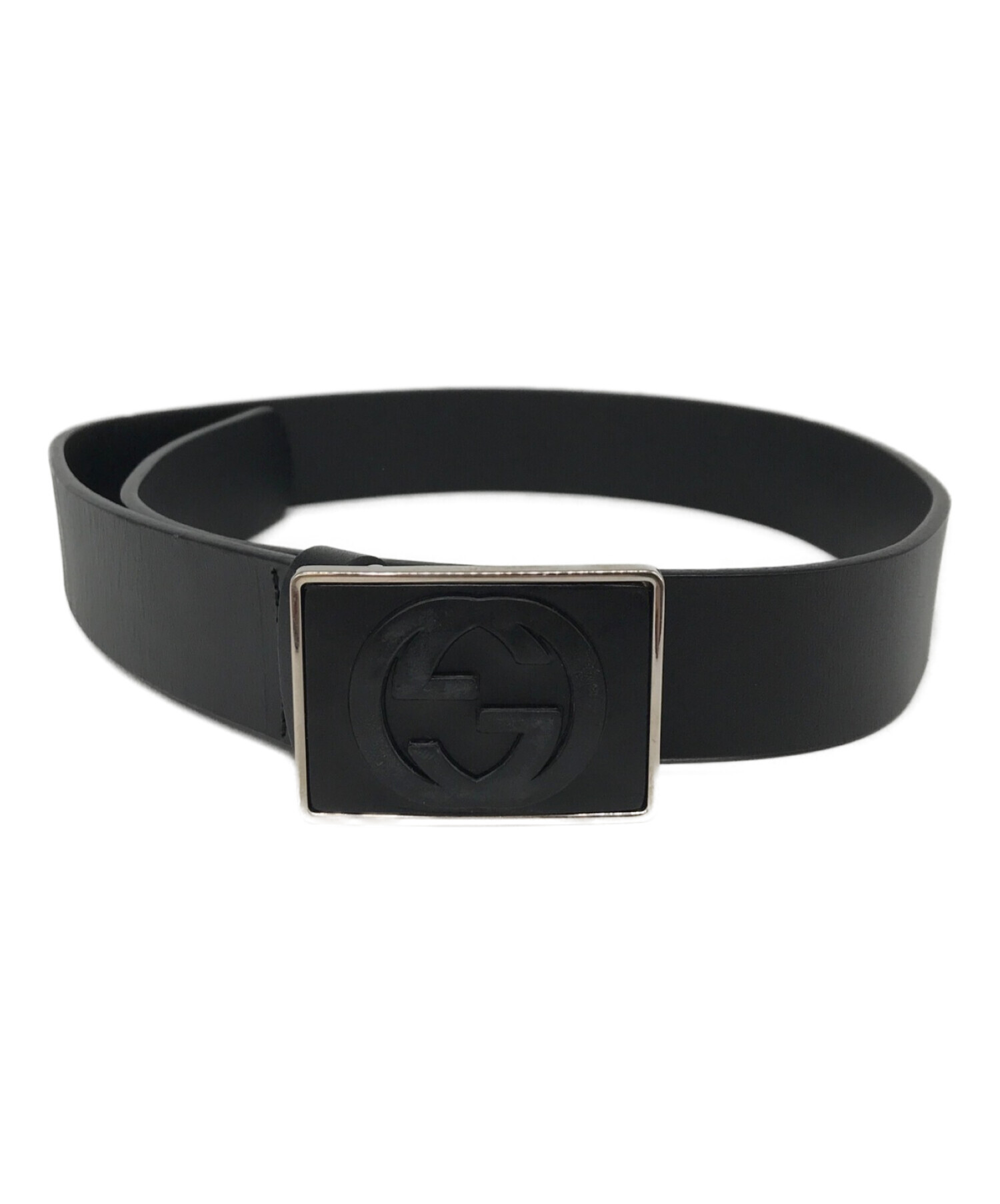 中古・古着通販】GUCCI (グッチ) GGスプリームベルト GUCCI グッチ レザーベルト ブラック サイズ:38｜ブランド・古着通販  トレファク公式【TREFAC FASHION】スマホサイト