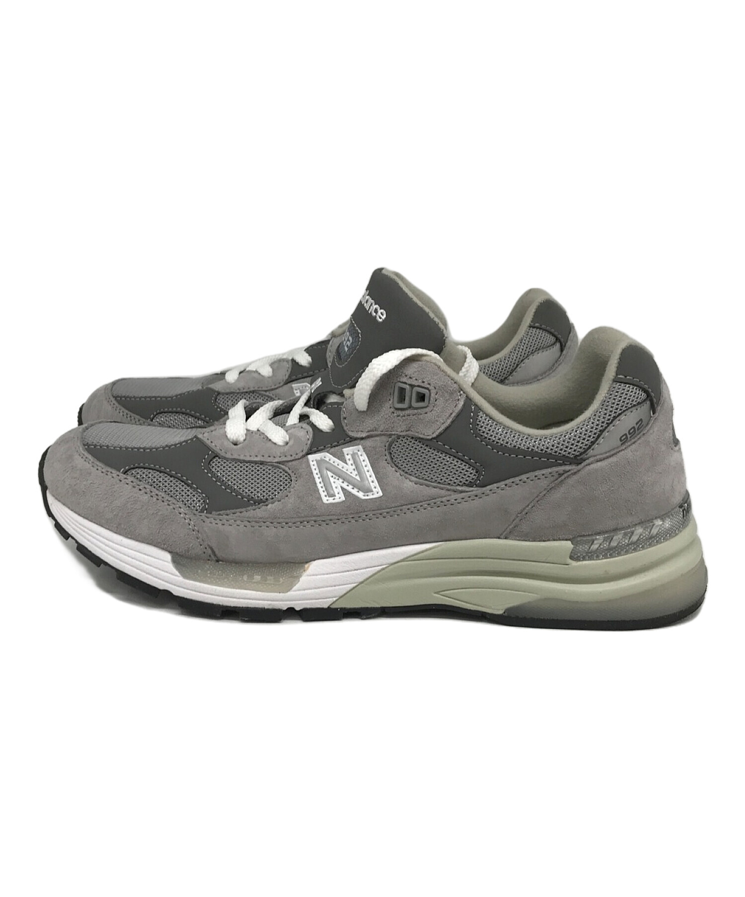 NEW BALANCE (ニューバランス) M992GR/スニーカー//ローカットスニーカー グレー サイズ:28