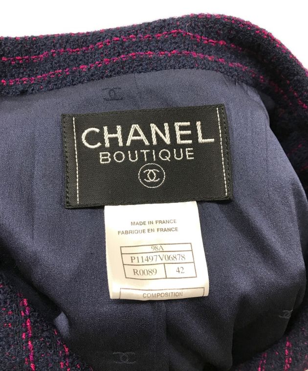 中古・古着通販】CHANEL (シャネル) ダブルジャケット CHANEL シャネル ...