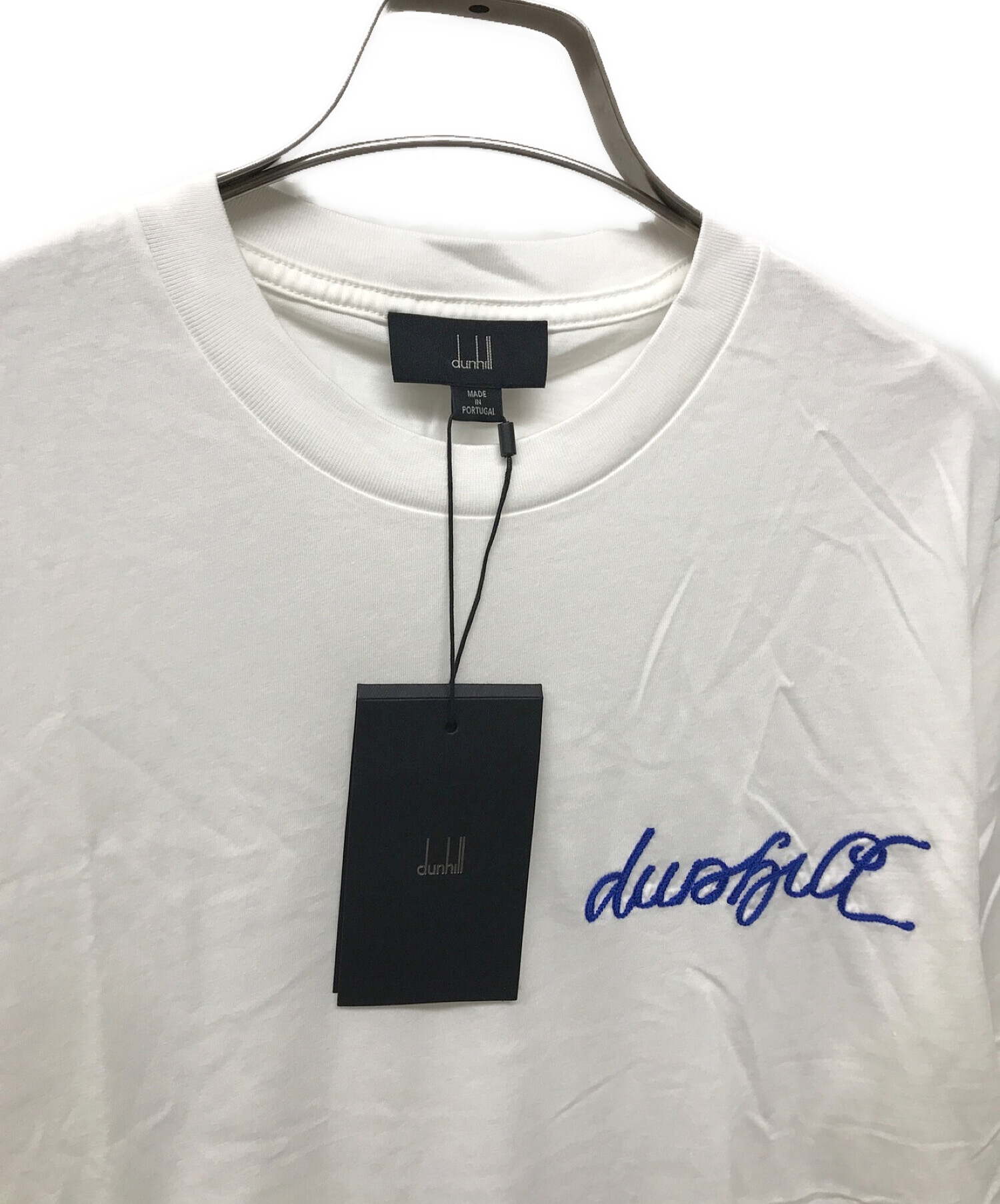 古着） dunhill ダンヒル Tシャツ 日本サイズＬ相当 ブラック CA52838 