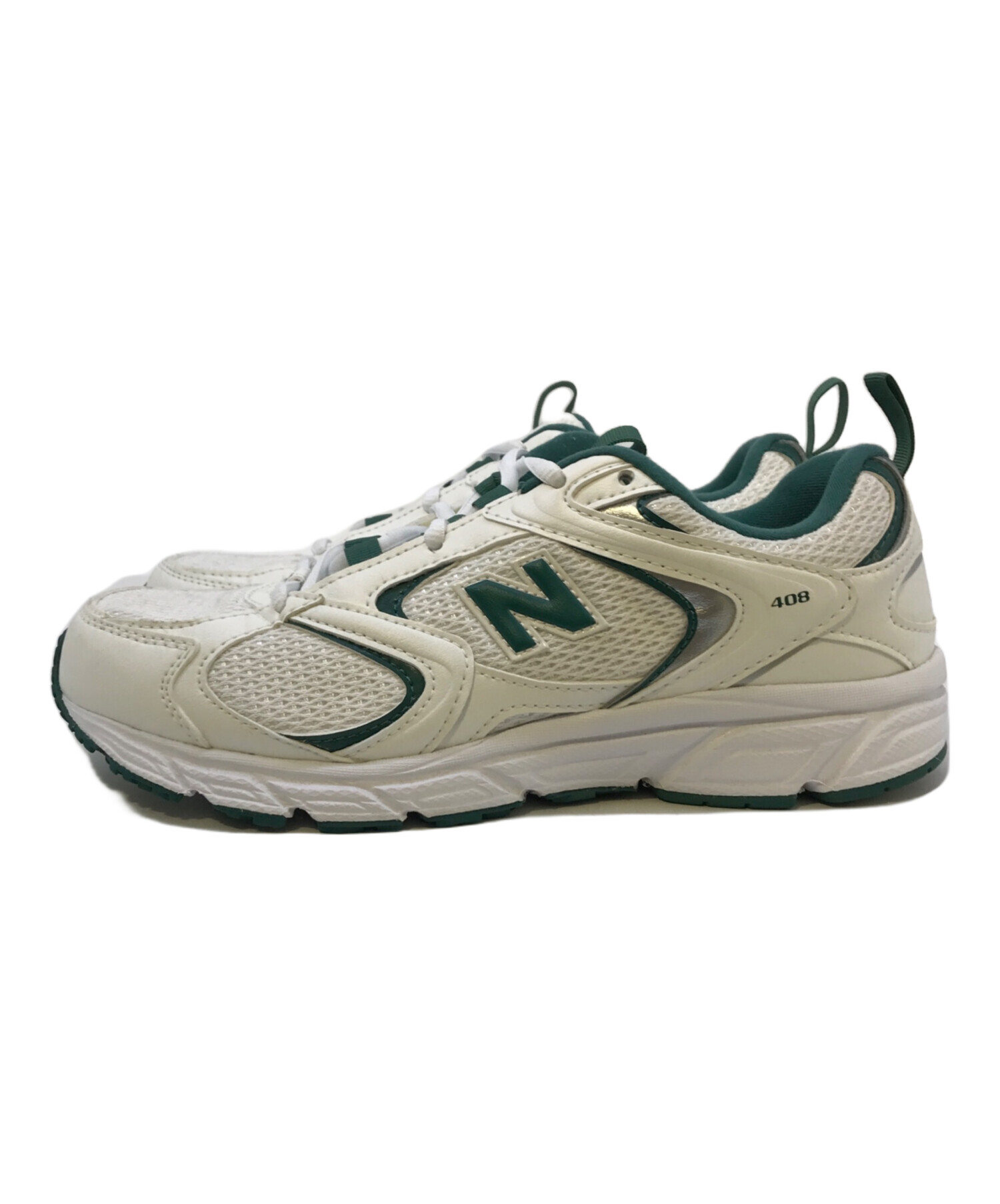 中古・古着通販】NEW BALANCE (ニューバランス) New Balance ML408T WHITE×GREEN/23SS/ニューバランス  グリーン サイズ:SIZE 24.5cm｜ブランド・古着通販 トレファク公式【TREFAC FASHION】スマホサイト