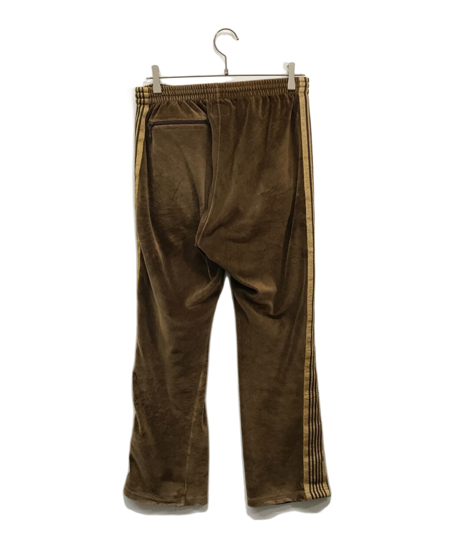 中古・古着通販】Needles (ニードルズ) ベロアトラックパンツ Needles ニードルズ NARROW TRACK PANT ブラウン  サイズ:M｜ブランド・古着通販 トレファク公式【TREFAC FASHION】スマホサイト