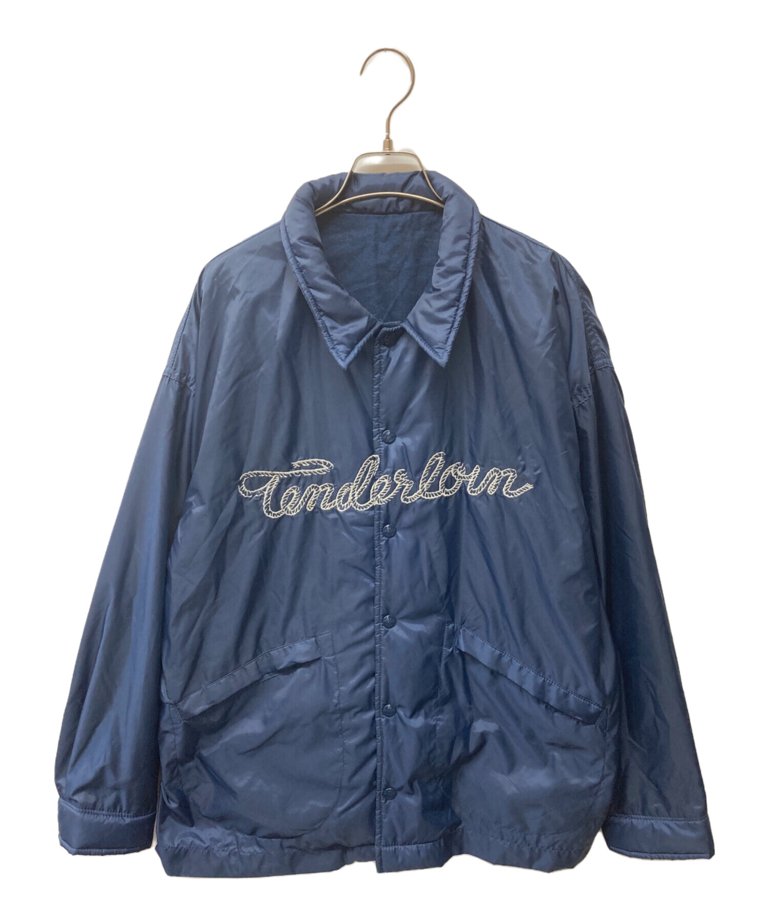 TENDERLOIN (テンダーロイン) NYLON COACH JKT/ナイロンコーチジャケット/日本製 ネイビー サイズ:MEDIUM