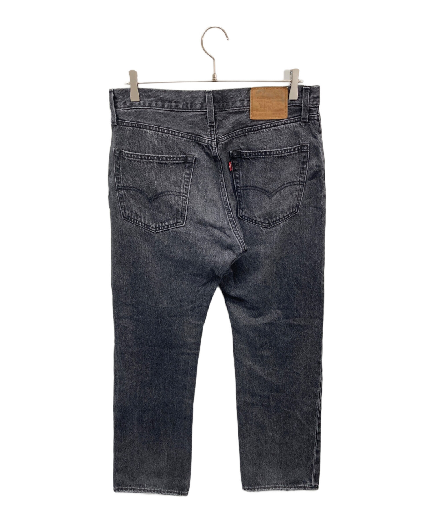 LEVI'S PReMIUM ブラックデニムパンツ LEVI'S PReMIUM リーバイスプレミアム W33L32 ブラックデニム 黒デニム  革パッチ 551Z 4515041418 ブラック サイズ:W33×L32