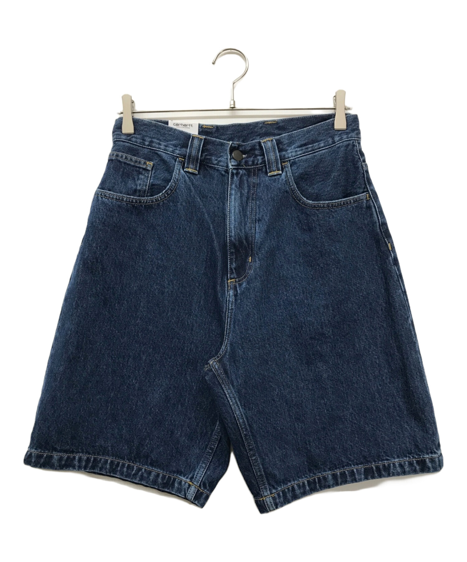 CarHartt BRANDON SHORT ブランドンショーツ CarHartt カーハート WIP デニムショーツ ハーフパンツ  ストーンウォッシュ 未使用品 タグ付き I031921-24S インディゴ サイズ:XS 未使用品