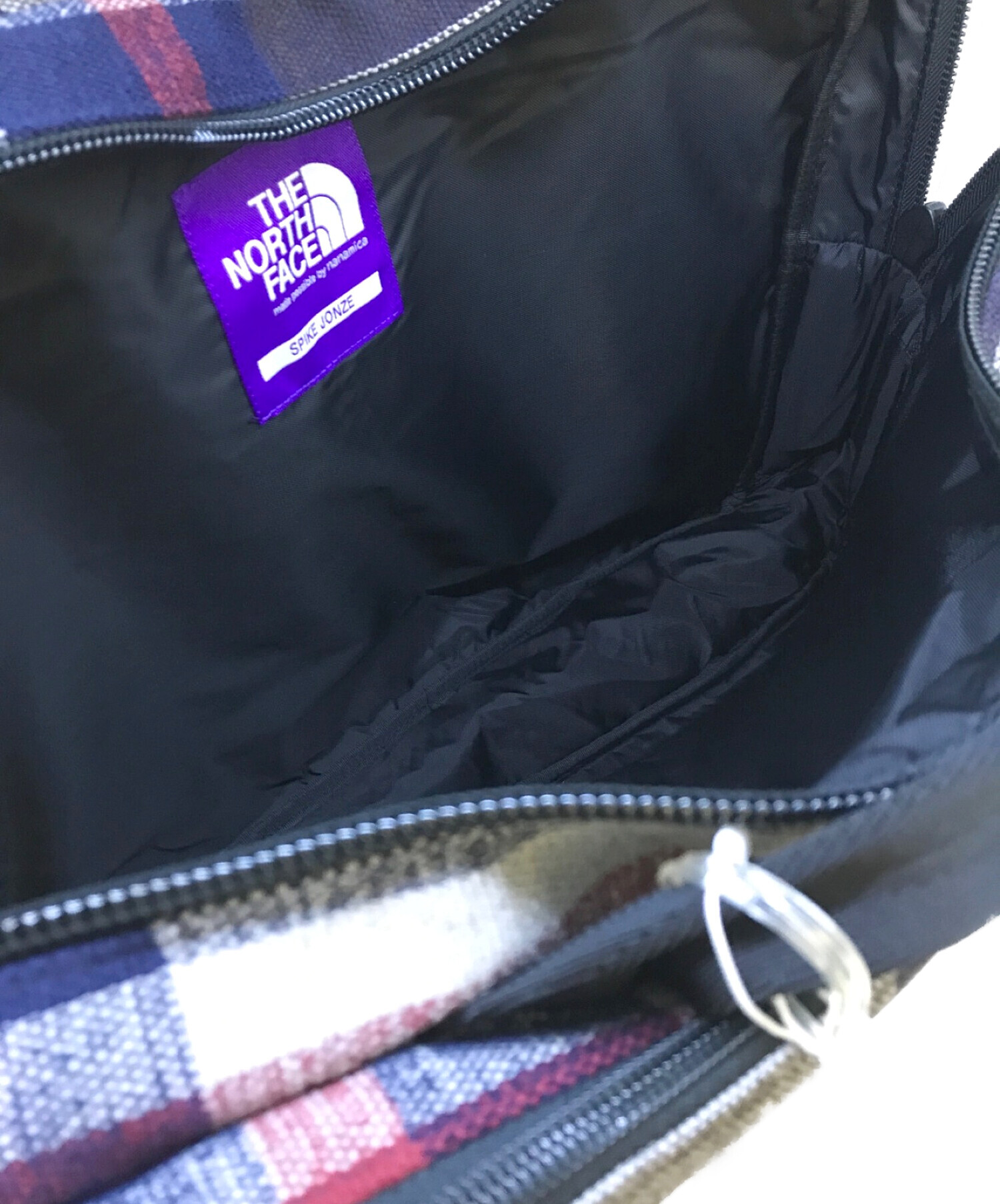 THE NORTHFACE PURPLELABEL (ザ・ノースフェイス パープルレーベル) 3Way  Bag/バックパック/リュック/ブリーフケース/ショルダーバッグ/nanamica/NN7881N グレー×ネイビー×レッド