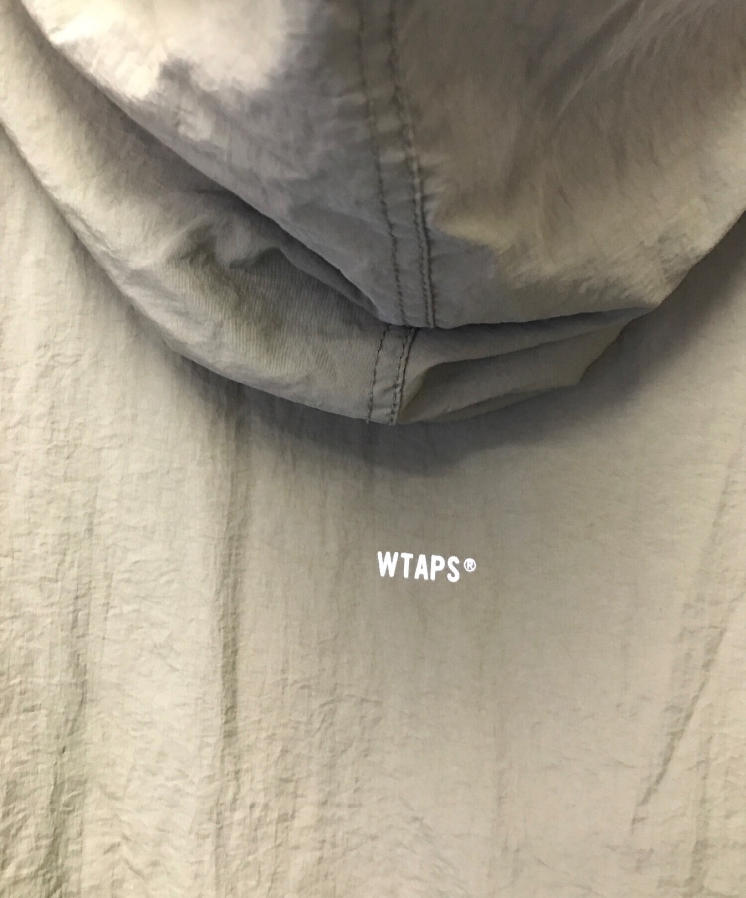 WTAPS (ダブルタップス) SHADOW JACKET/221BRDT-JKM01/22SS/NYLON TAFFETA オリーブ  サイズ:SIZE 3