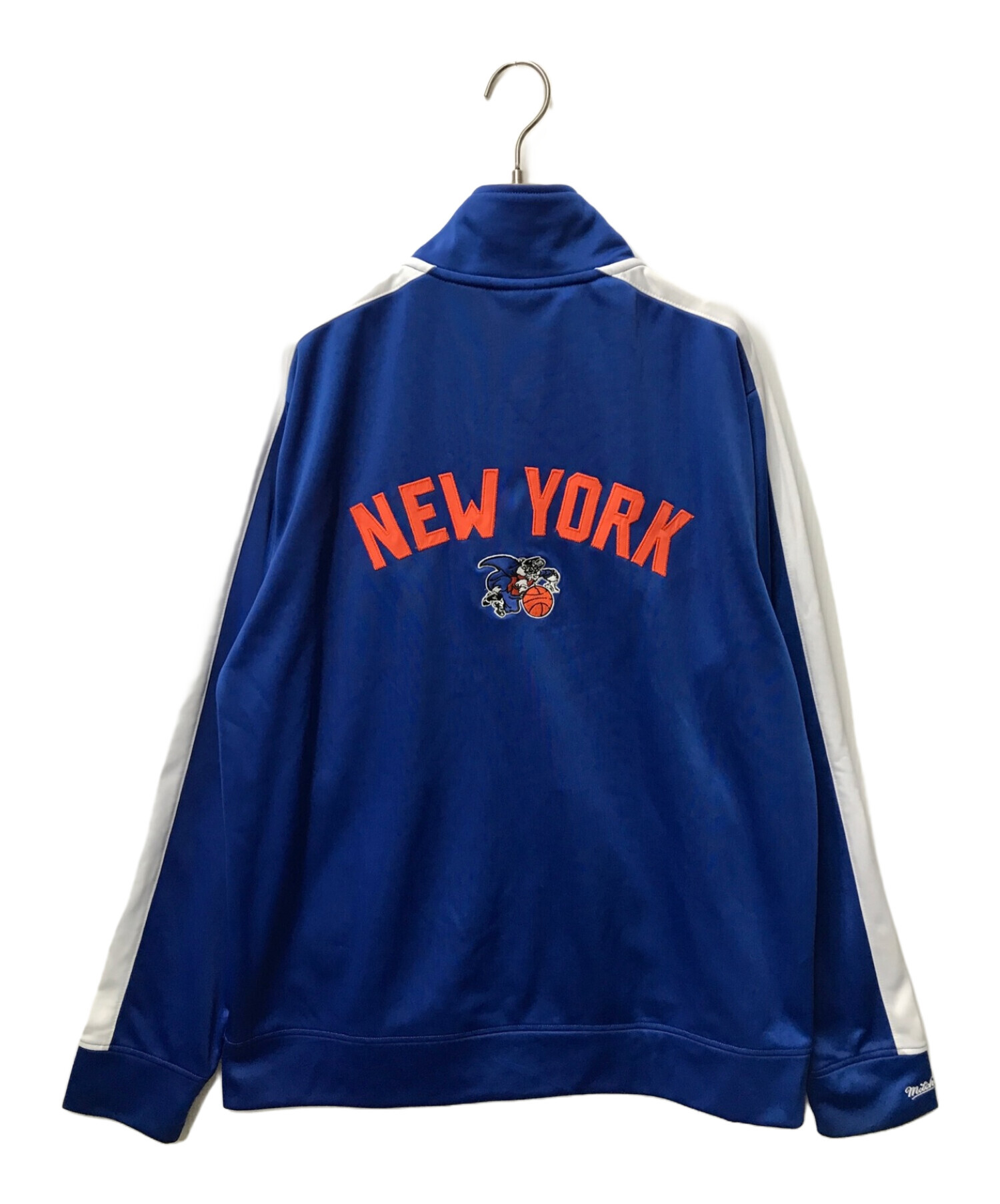 中古・古着通販】MITCHELL & NESS (ミッチェルアンドネス) トラックジャケット MITCHELL & NESS ミッチェルアンドネス  NEW YORK KINICKS ブルー サイズ:L｜ブランド・古着通販 トレファク公式【TREFAC FASHION】スマホサイト