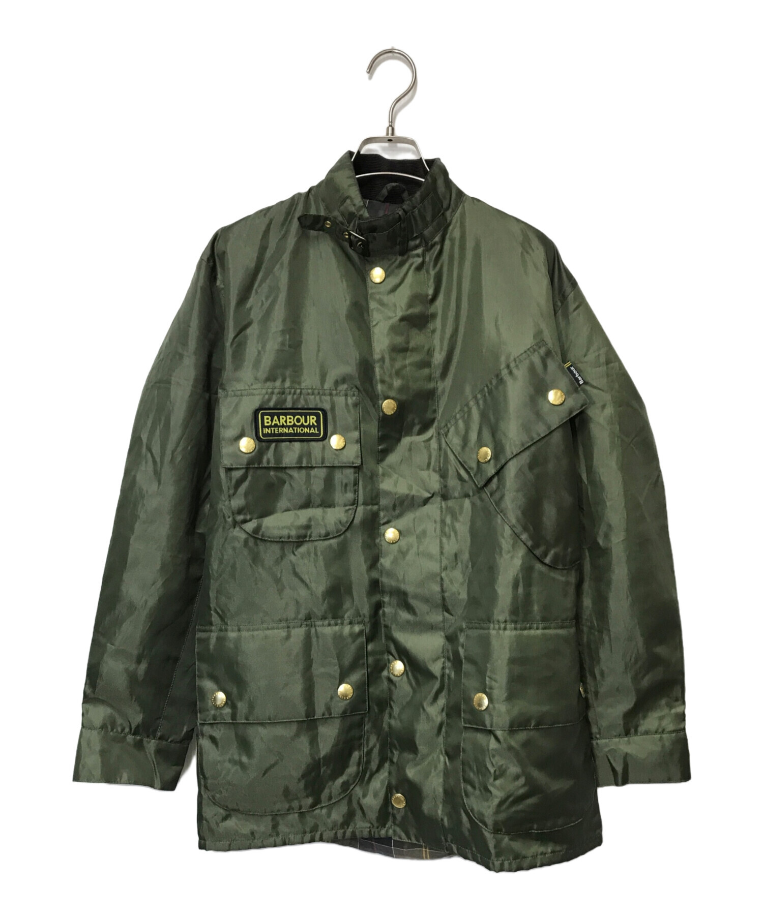 中古・古着通販】Barbour (バブアー) インターナショナルジャケット/INTERNATIONAL JACKET/1201088/Barbour/ バブアー オリーブ サイズ:SIZE S｜ブランド・古着通販 トレファク公式【TREFAC FASHION】スマホサイト