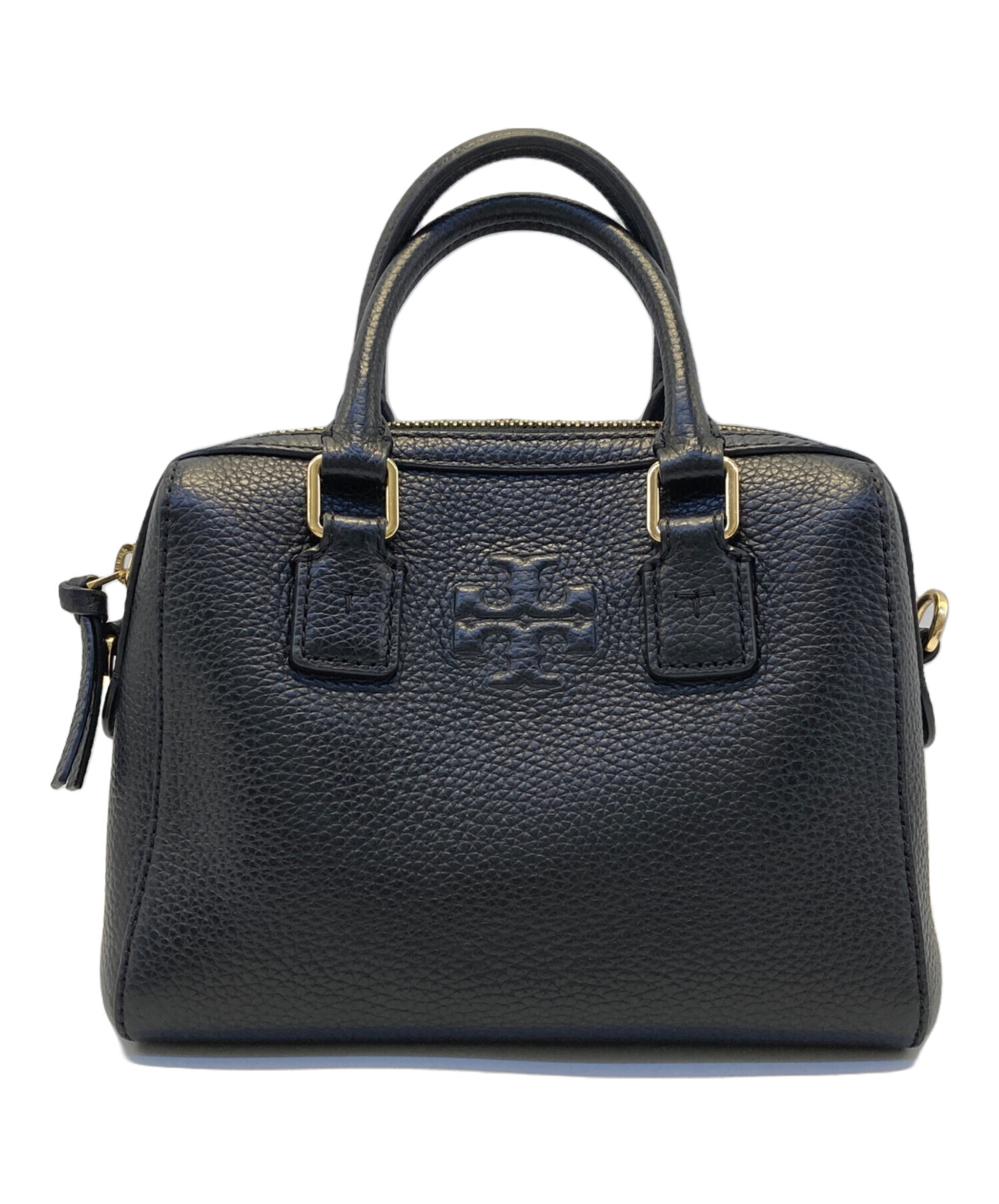 TORY BURCH (トリーバーチ) Thea Mini Web Satchel/テア ミニ ウェブ  サッチェル/2Wayバッグ/87899/TORY BURCH ブラック