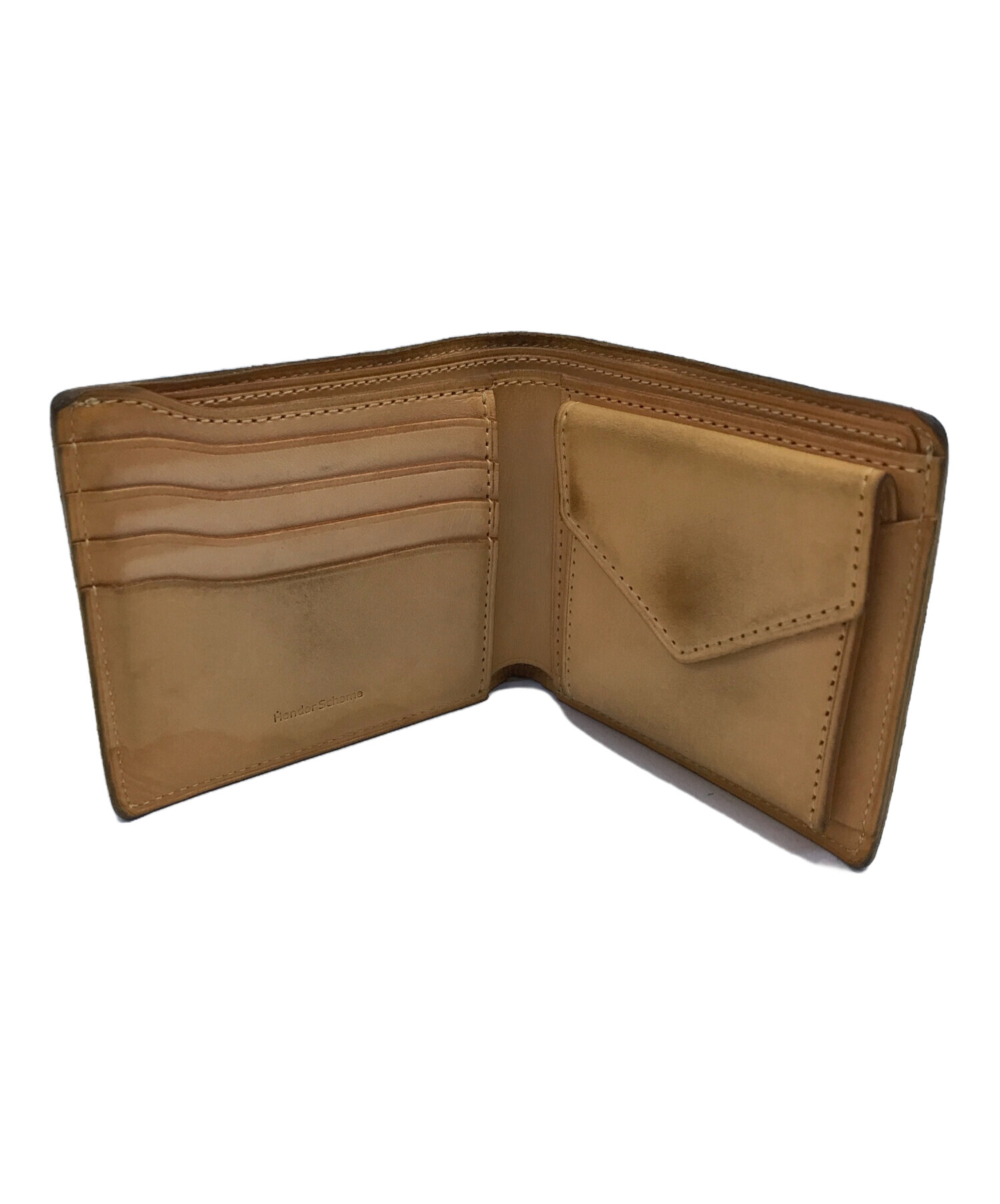 中古・古着通販】HENDER SCHEME (エンダースキーマ) half folded wallet ハーフフォルデッドウォレット Hender  Scheme エンダースキーマ ユニセックス ブラック×ベージュ nc-rc-hfw ブラック×ベージュ｜ブランド・古着通販  トレファク公式【TREFAC FASHION】スマホサイト