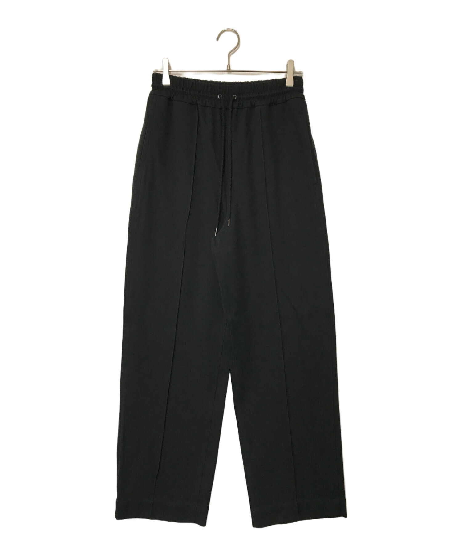 THE SHINZONE (ザ シンゾーン) TRACK BOY PANTS コットンウエストギャザー トラックボーイパンツ THE SHINZONE  ザ シンゾーン センタータック ブラック 21SMSCU08 ブラック サイズ:F