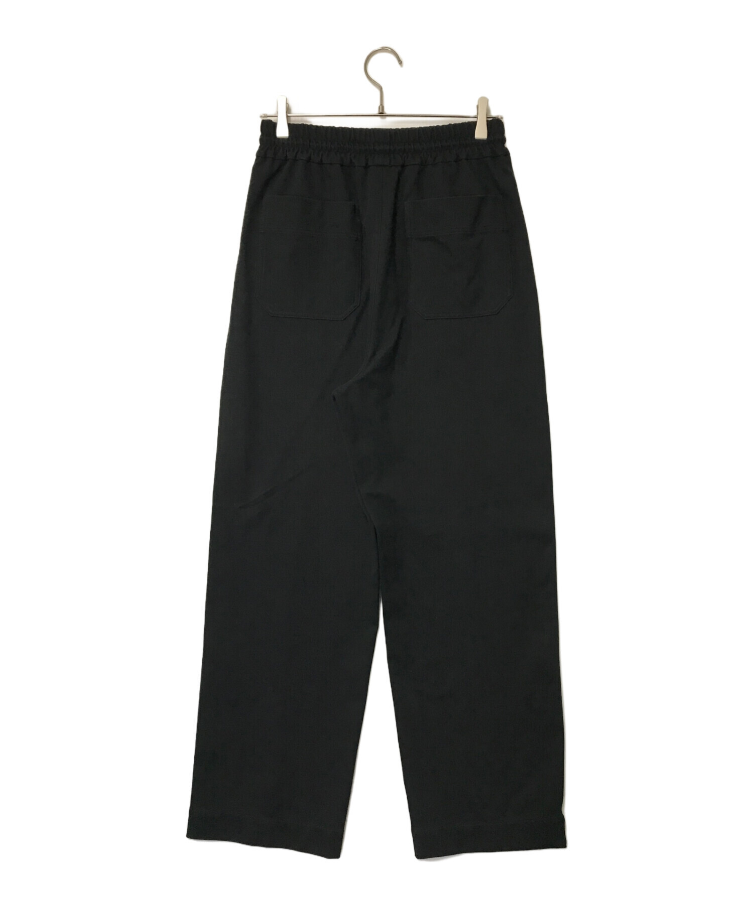 THE SHINZONE (ザ シンゾーン) Track BOY Pants コットンウエストギャザー トラックボーイパンツ THE SHINZONE ザ シンゾーン センタータック ブラック 21SMSCU08 ブラック サイズ:F レディース その他パンツ 中古・古着