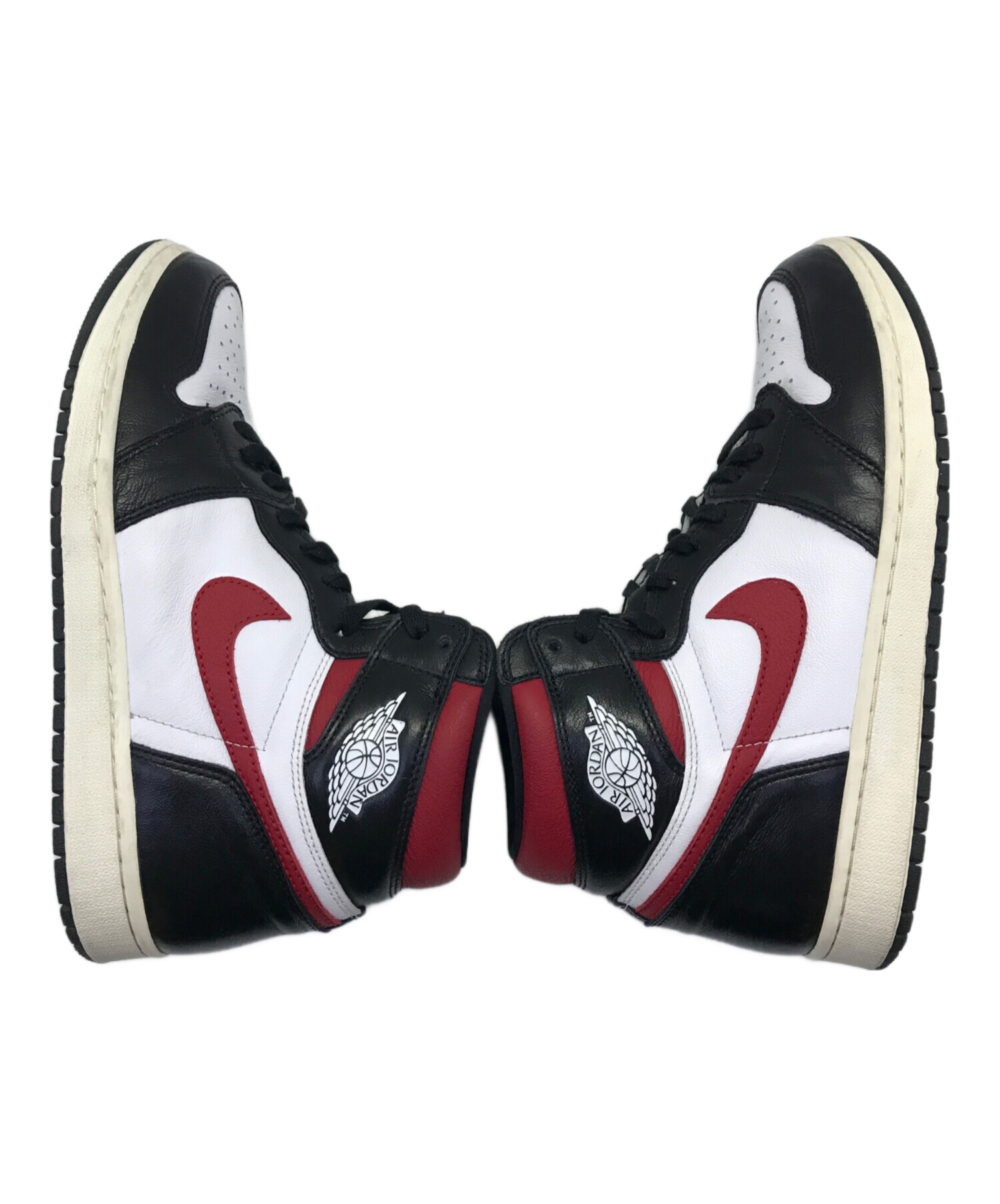 NIKE NIKE AIR JORDAN 1 RETRO HIGH OG BLACK/WHITE-SAIL-GYM RED/ナイキ エア ジョーダン  1 レトロ ハイ OG ブラック/ホワイト-セイル-ジム レッド/555088-061