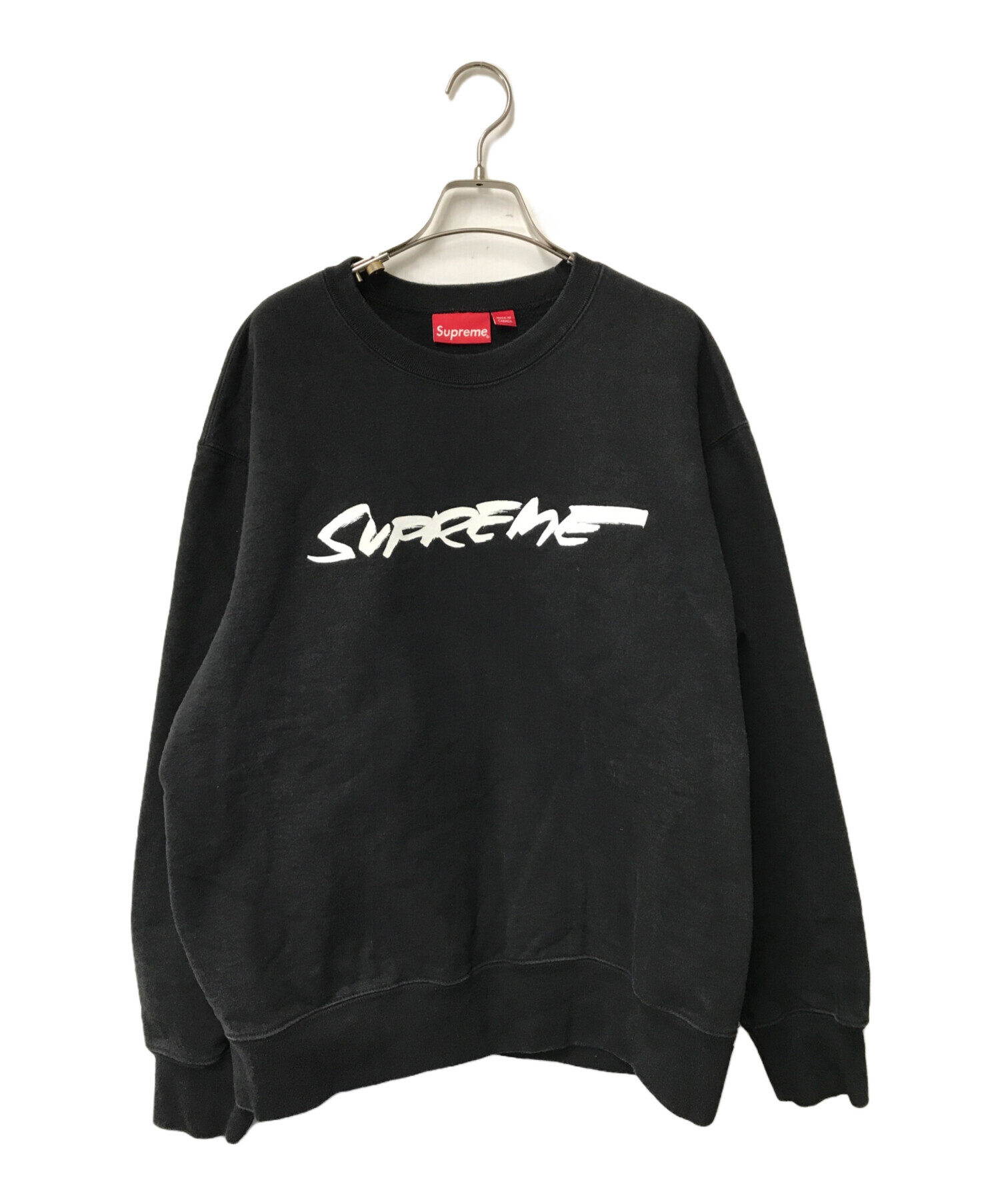 中古・古着通販】SUPREME (シュプリーム) Futura Logo Crewneck/フューチュラ ロゴクルーネック/Supreme/シュプリーム /20AW/Made in CANADA ブラック サイズ:Medium｜ブランド・古着通販 トレファク公式【TREFAC FASHION】スマホサイト