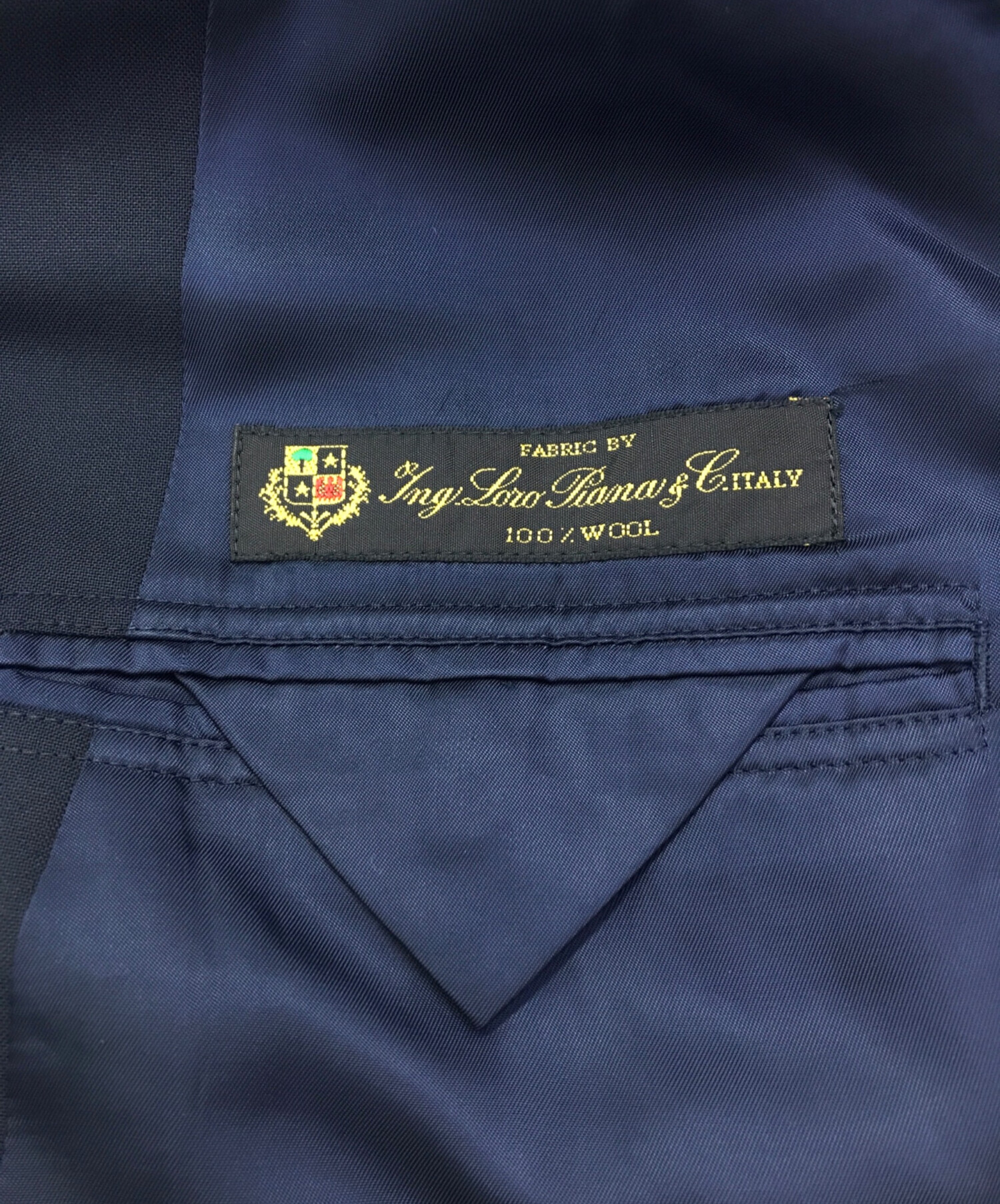 中古・古着通販】BROOKS BROTHERS (ブルックスブラザーズ) LORO PIANA (ロロピアーナ) 金釦ウールブレザー/紺ブレザー/ ロロピアーナ/テーラードジャケット/USA製 ネイビー サイズ:40S｜ブランド・古着通販 トレファク公式【TREFAC FASHION】スマホサイト