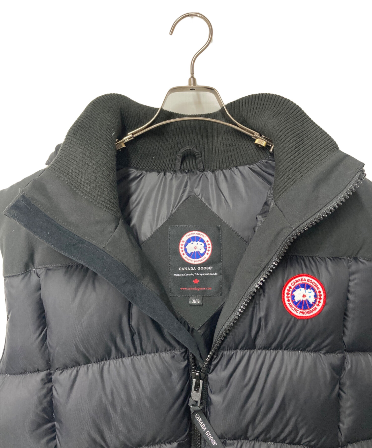 中古・古着通販】CANADA GOOSE (カナダグース) Sylvan Vest/ダウンベスト/3204M ブラック  サイズ:XL｜ブランド・古着通販 トレファク公式【TREFAC FASHION】スマホサイト