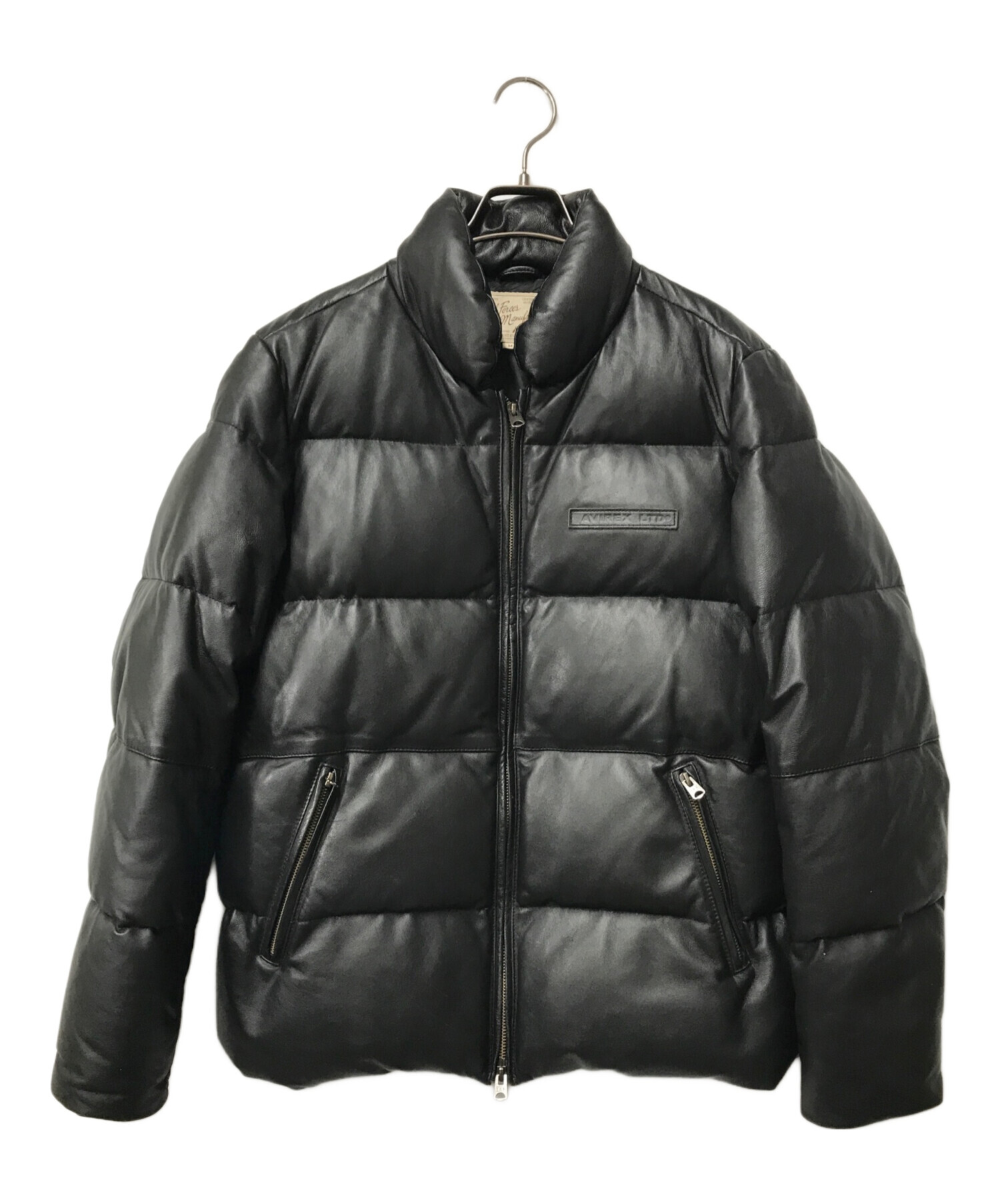 AVIREX (アヴィレックス) SHEEP DOWN JACKET/シープダウンジャケット/6181057 ブラック サイズ:M