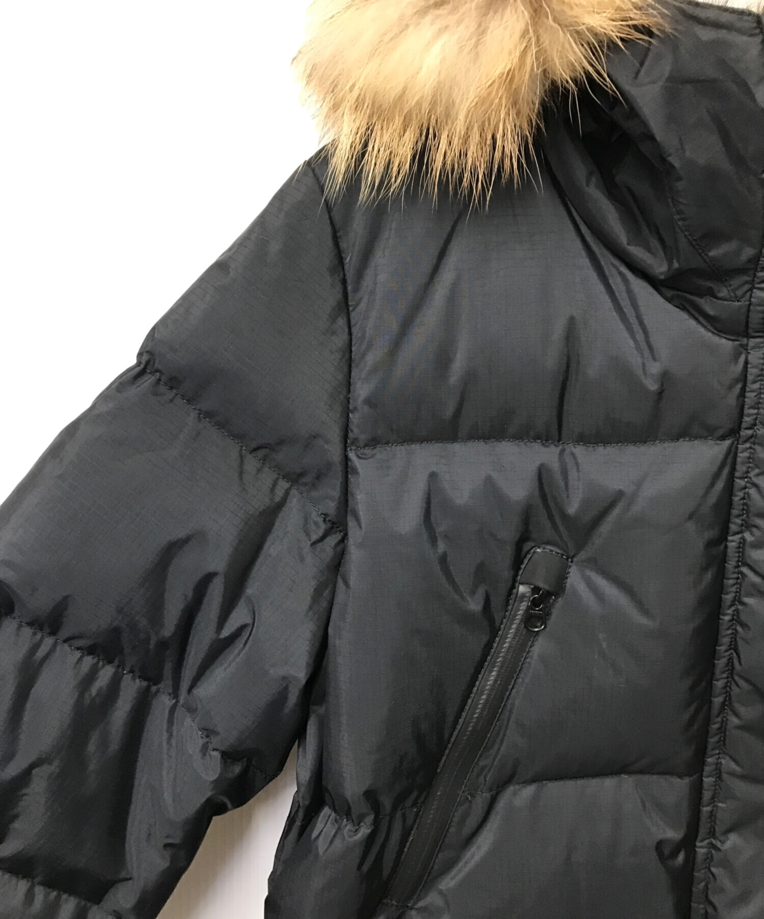 中古・古着通販】NANGA (ナンガ) AURORA DOWN HALF COAT/オーロラダウンハーフコート NANGA ナンガ ブラック  サイズ:M｜ブランド・古着通販 トレファク公式【TREFAC FASHION】スマホサイト