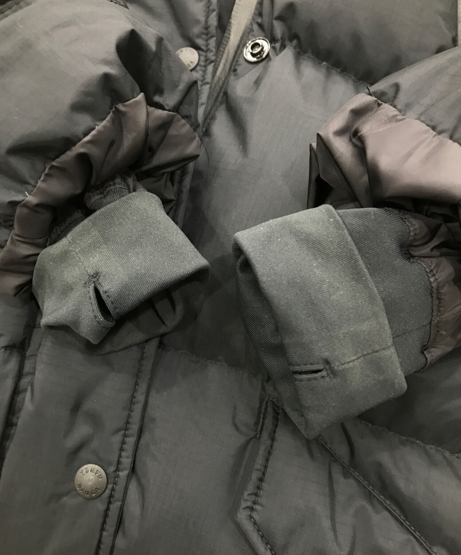 中古・古着通販】NANGA (ナンガ) AURORA DOWN HALF COAT/オーロラダウンハーフコート NANGA ナンガ ブラック  サイズ:M｜ブランド・古着通販 トレファク公式【TREFAC FASHION】スマホサイト