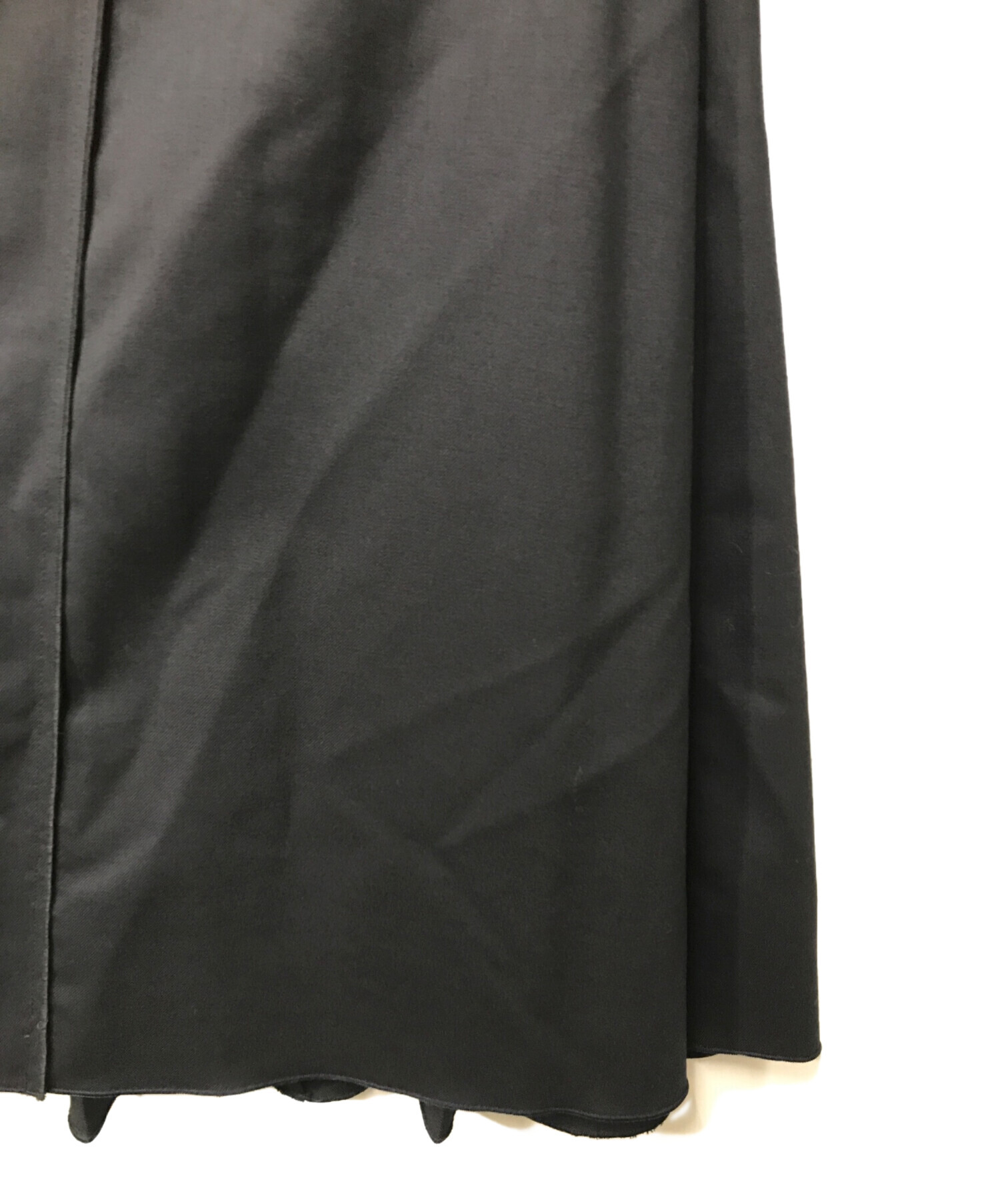 JIL SANDER NAVY (ジルサンダー ネイビー) スキッパーシャツワンピース/ウール/ネイビー ネイビー サイズ:34