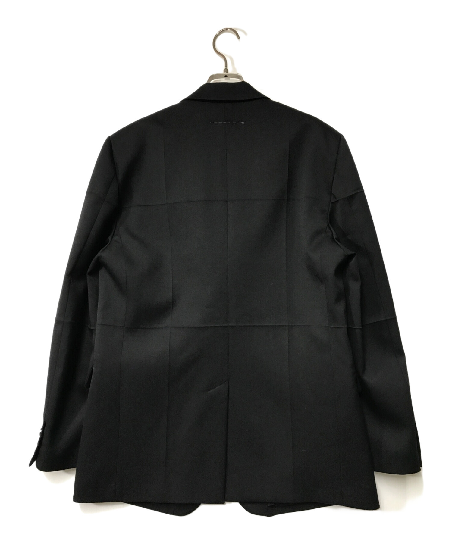 MM6 Maison Margiela (エムエムシックス メゾンマルジェラ)  2Bテーラードジャケット/S52BN0092/22SS/プレス/本切羽/イタリア製 ブラック サイズ:38