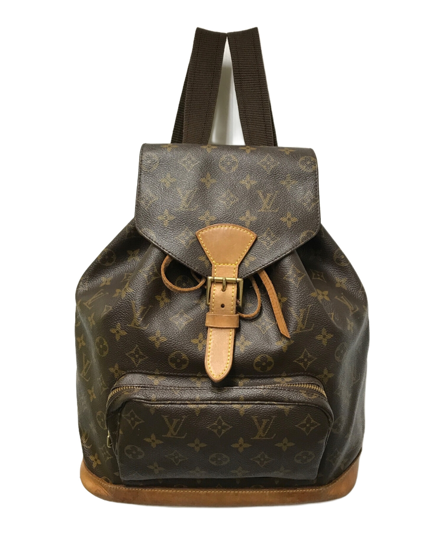 中古・古着通販】LOUIS VUITTON (ルイ ヴィトン) リュック LOUIS VUITTON ルイ ヴィトン モノグラム モンスリGM  M51135 ブラウン サイズ:下記参照｜ブランド・古着通販 トレファク公式【TREFAC FASHION】スマホサイト