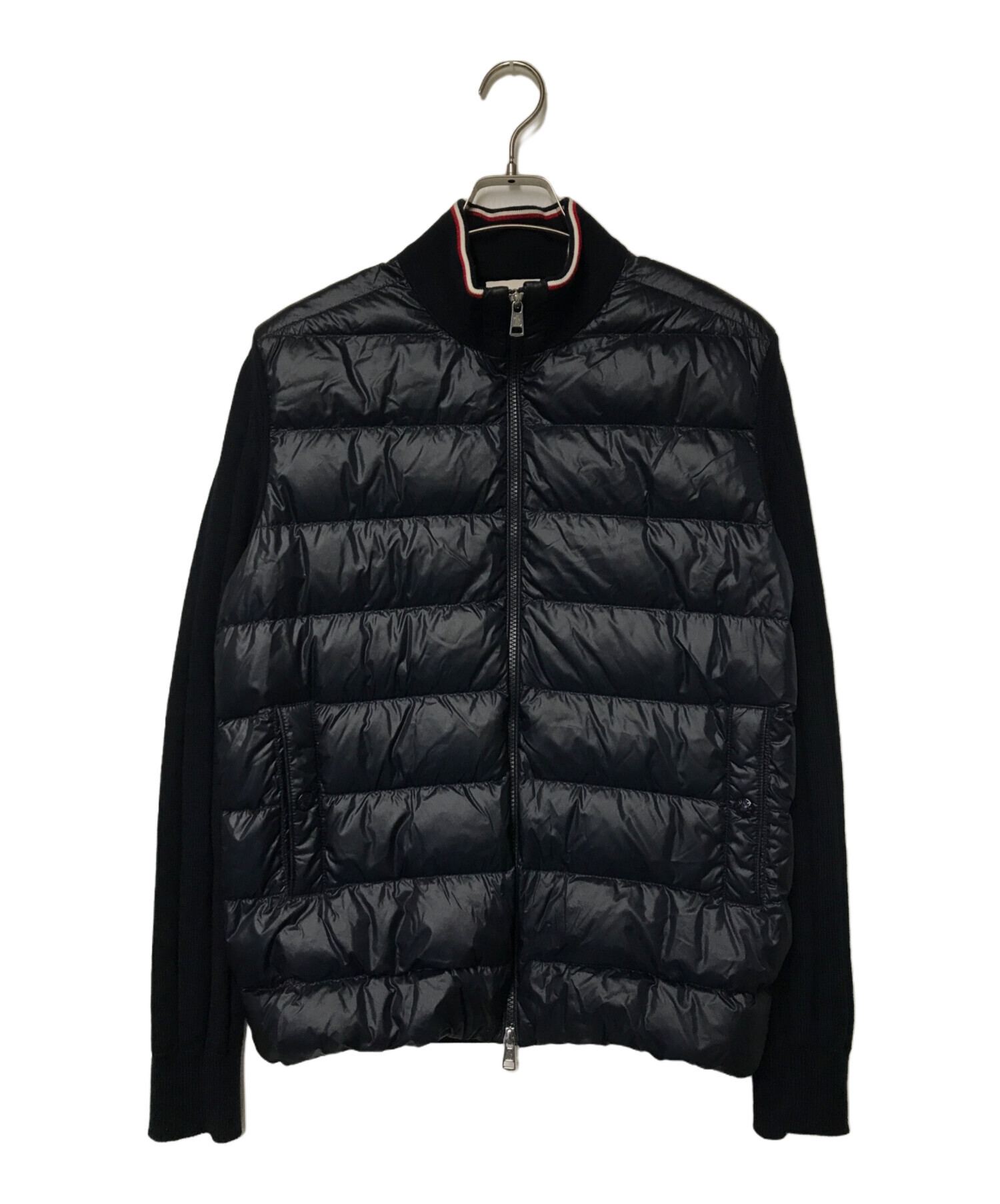 中古・古着通販】MONCLER (モンクレール) CARDIGAN TRICOT MONCLER モンクレール トリコロール I20919B00001  ネイビー サイズ:M｜ブランド・古着通販 トレファク公式【TREFAC FASHION】スマホサイト