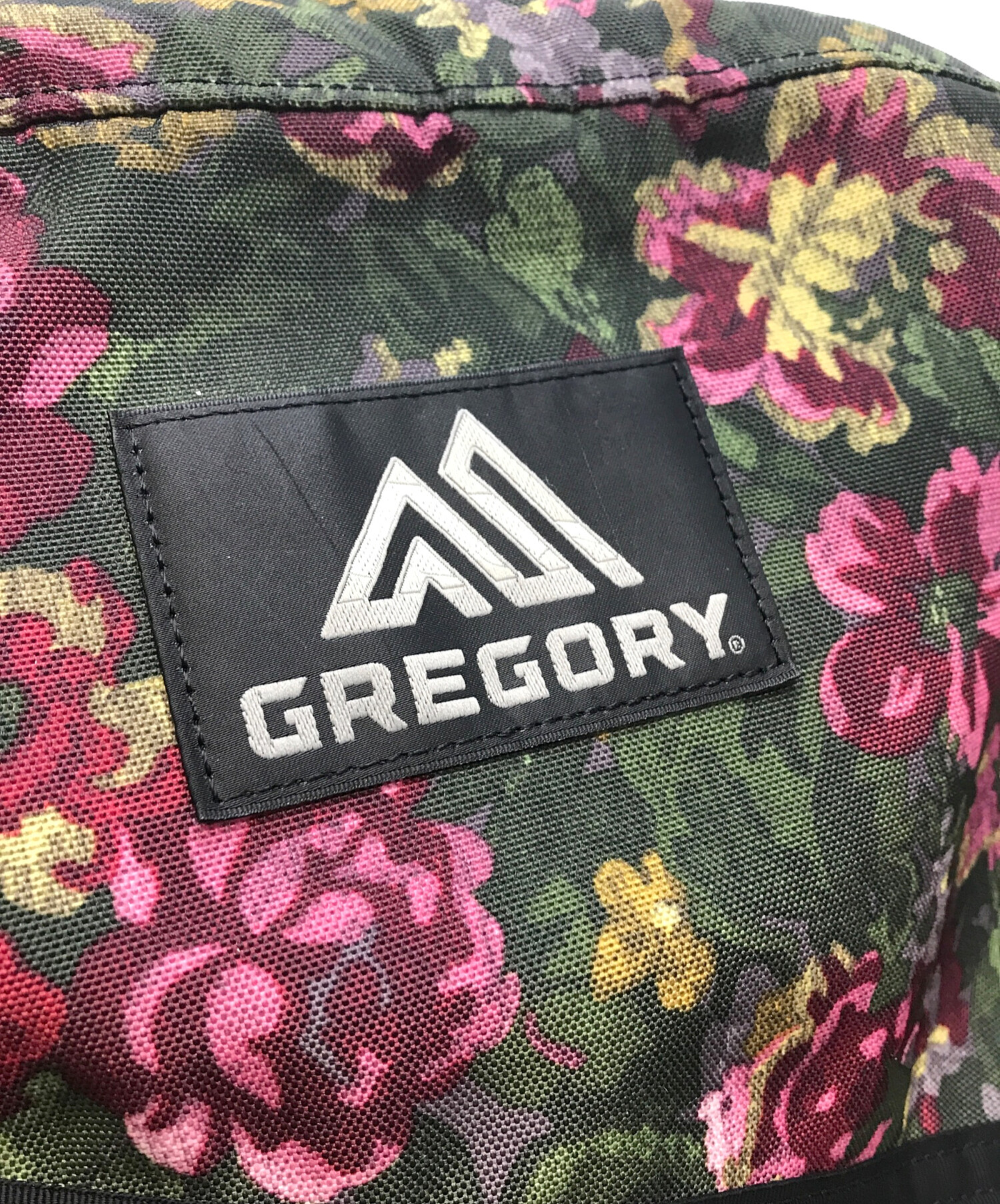 GREGORY (グレゴリー) バックパック リュックサック GREGORY/グレゴリー ガーデンタペストリーグリーン×ブラック 花柄  フラワープリント グリーン×ブラック サイズ:下記参照