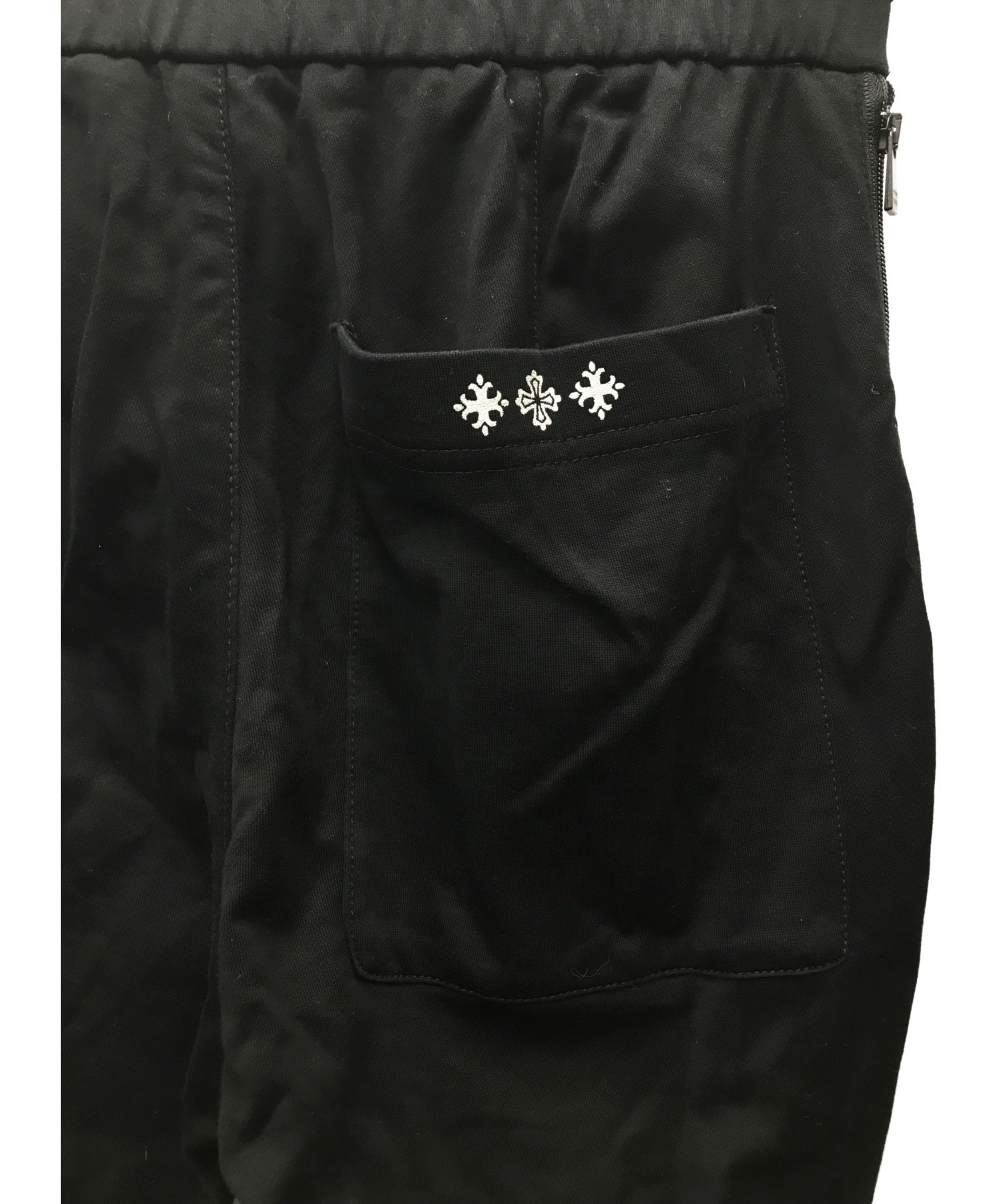 TATRAS (タトラス) ロゴ刺繍パンツ ブラック サイズ:3 MTA9SE5007