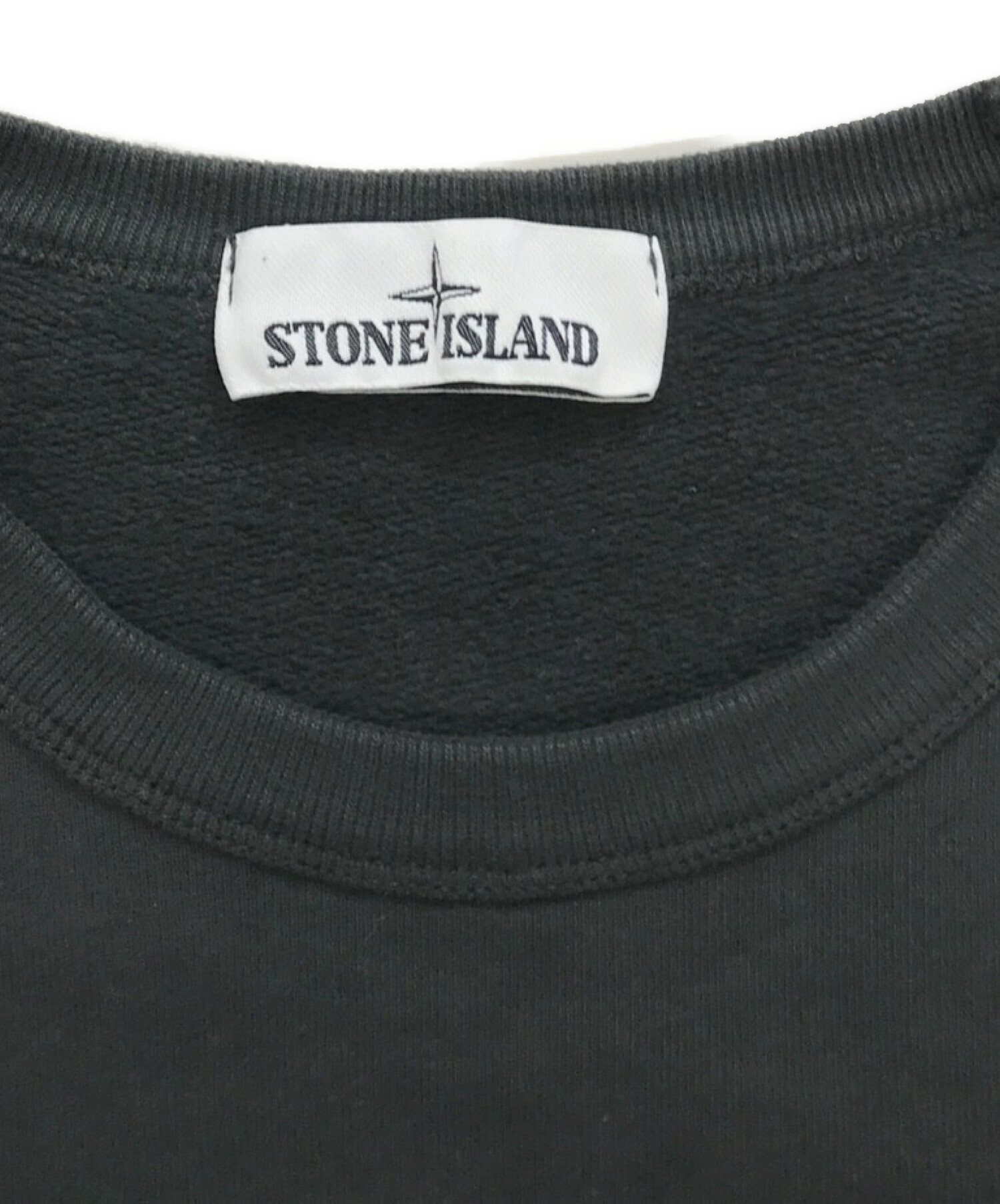 Mサイズ STONE ISLAND ストーンアイランド ロゴ スウェットシャツ ...