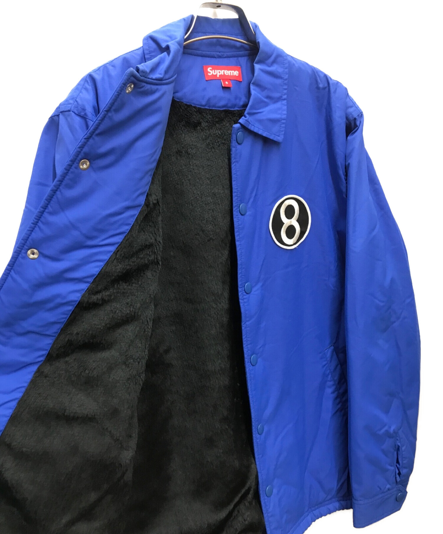 SUPREME (シュプリーム) 8-Ball Coaches Jacket ブルー サイズ:S