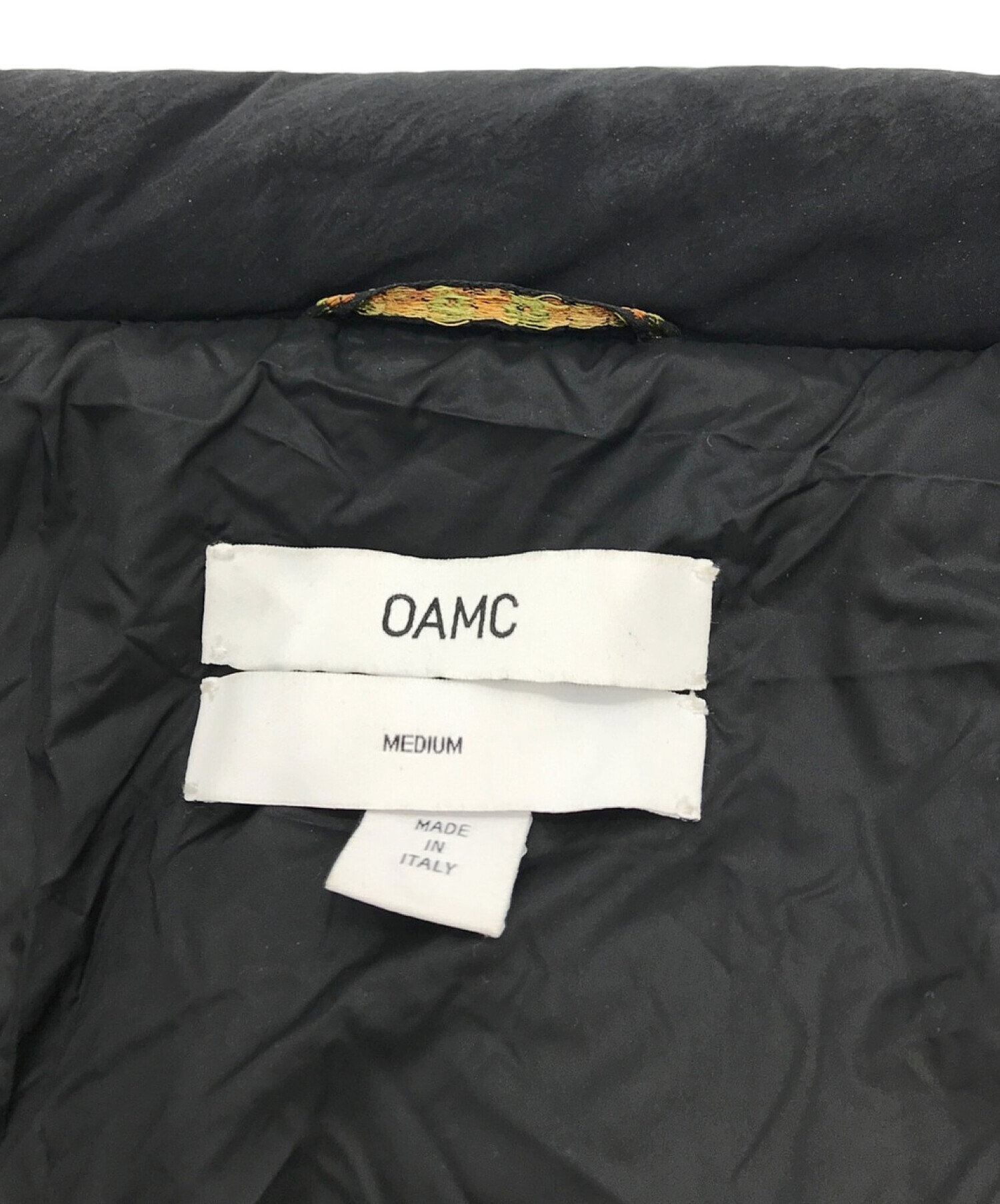 中古・古着通販】OAMC (オーエーエムシー) SHERMAN JACKET ブラック