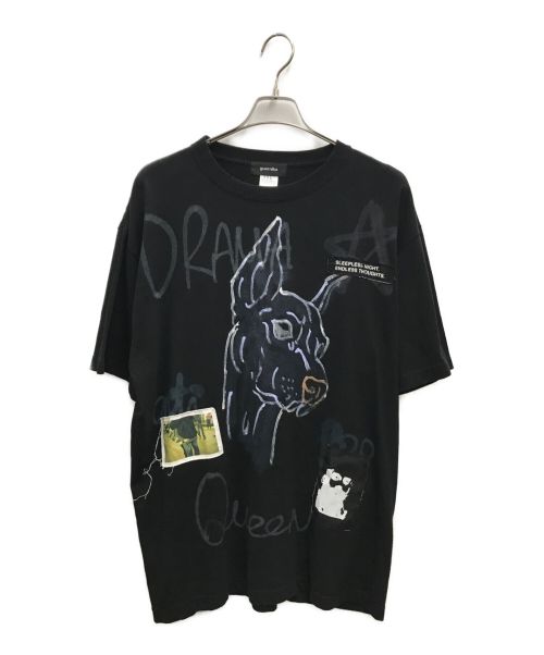 中古・古着通販】guernika (ゲルニカ) オーバーサイズTシャツ プリント