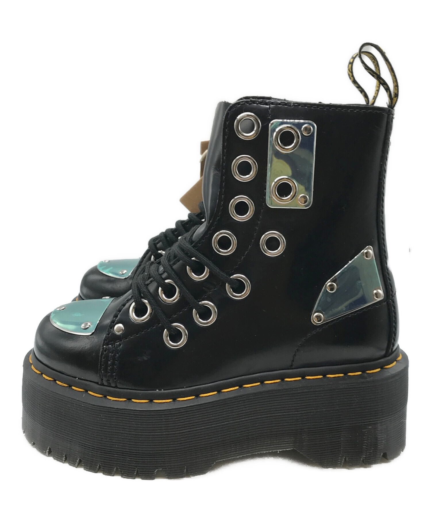 Dr.Martens (ドクターマーチン) JADON MAX REBEL　サイドジップホールブーツ ブラック サイズ:US5