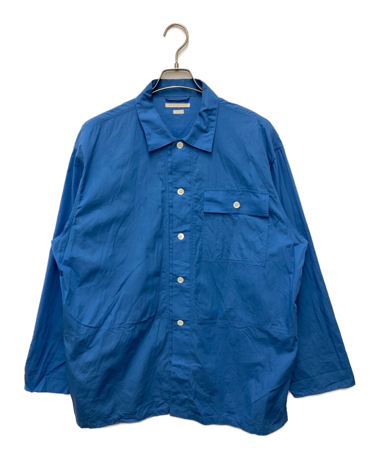 BLURHMS (ブラームス) High Count Chambray Shirt　シャンブレーシャツ ブルー サイズ:表記無し